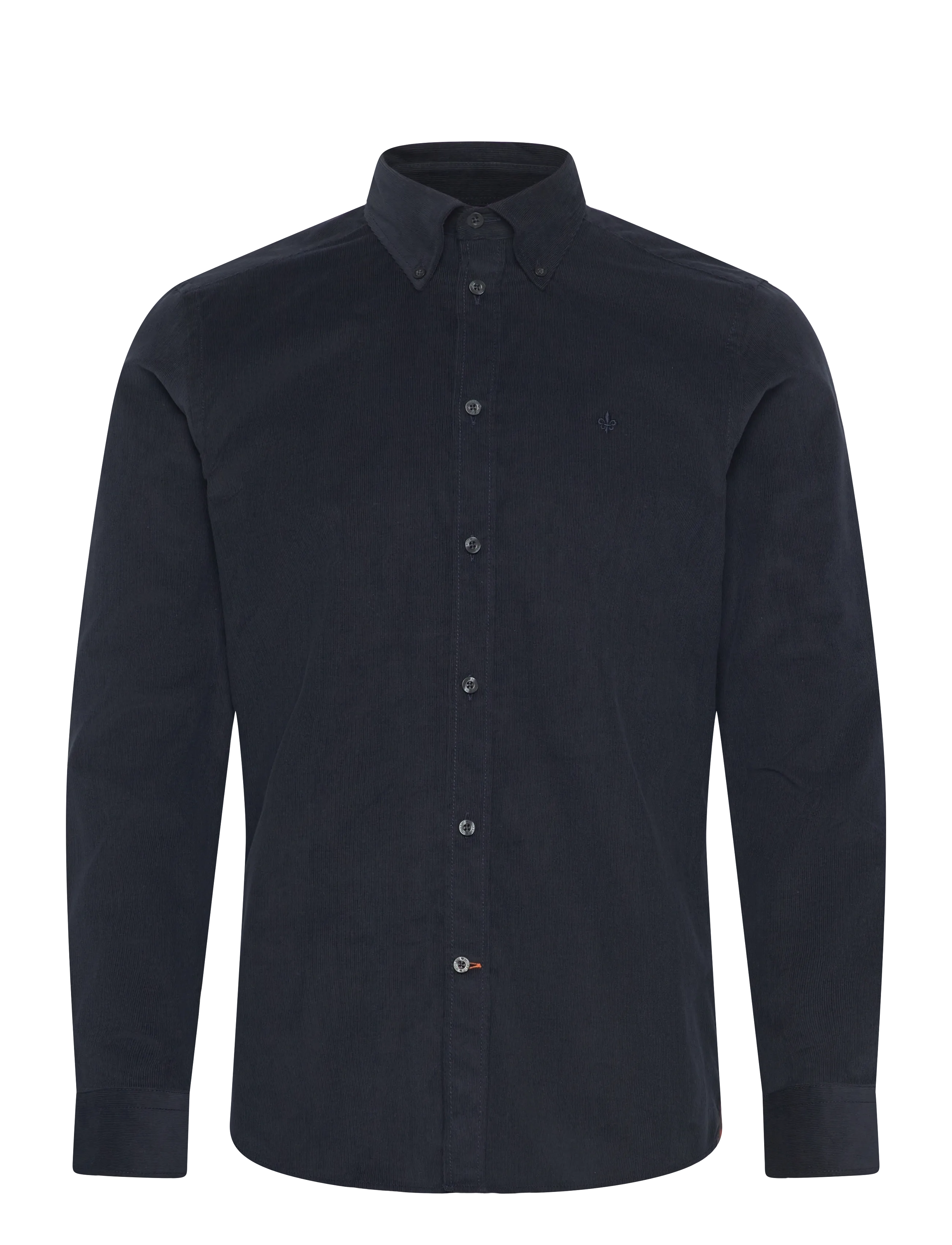 Morris Douglas Cord Shirt-Slim Fit - Morris Stockholm - BLUE / navy
