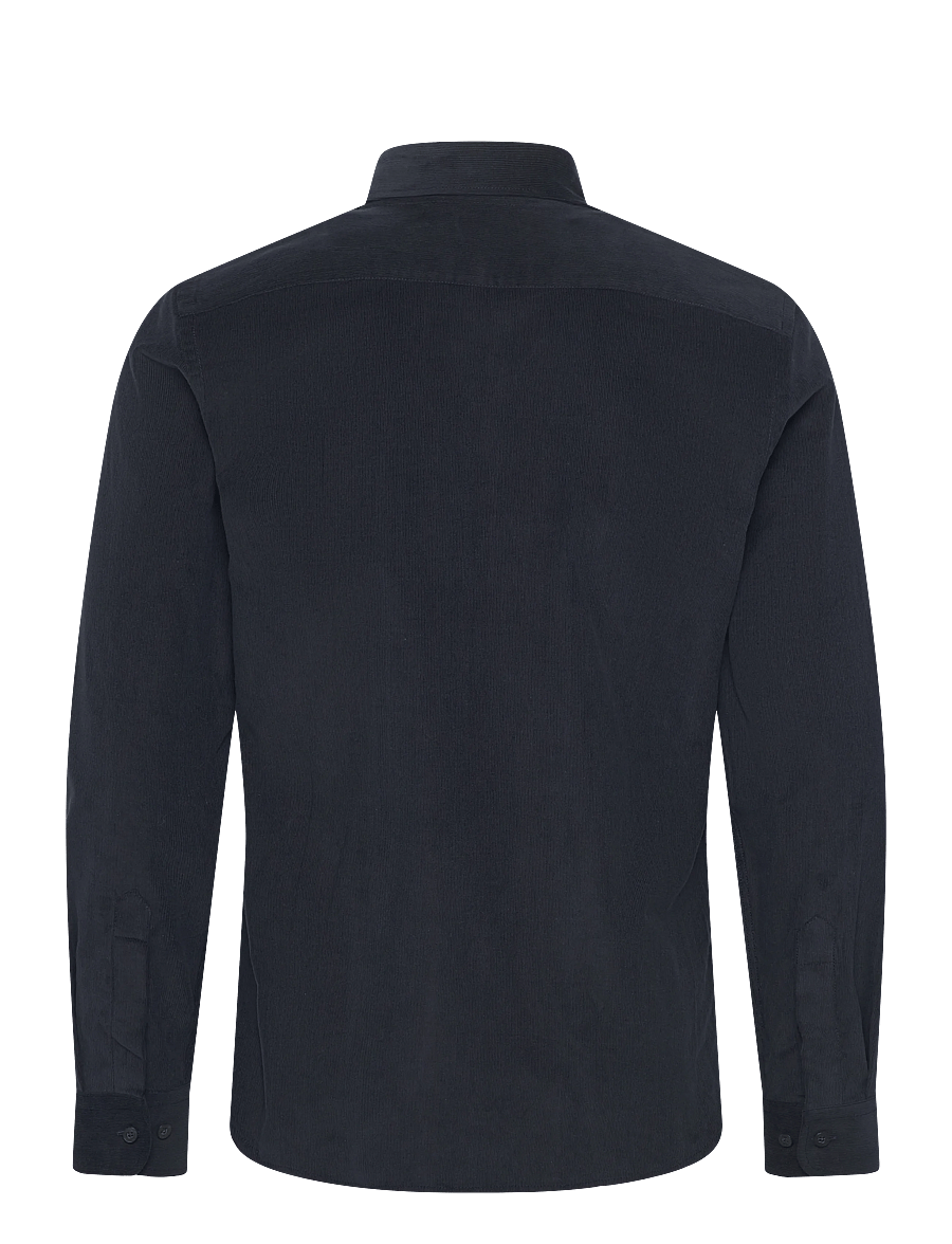 Morris - Douglas Cord Shirt-Slim Fit - cordhemden - blue - 2