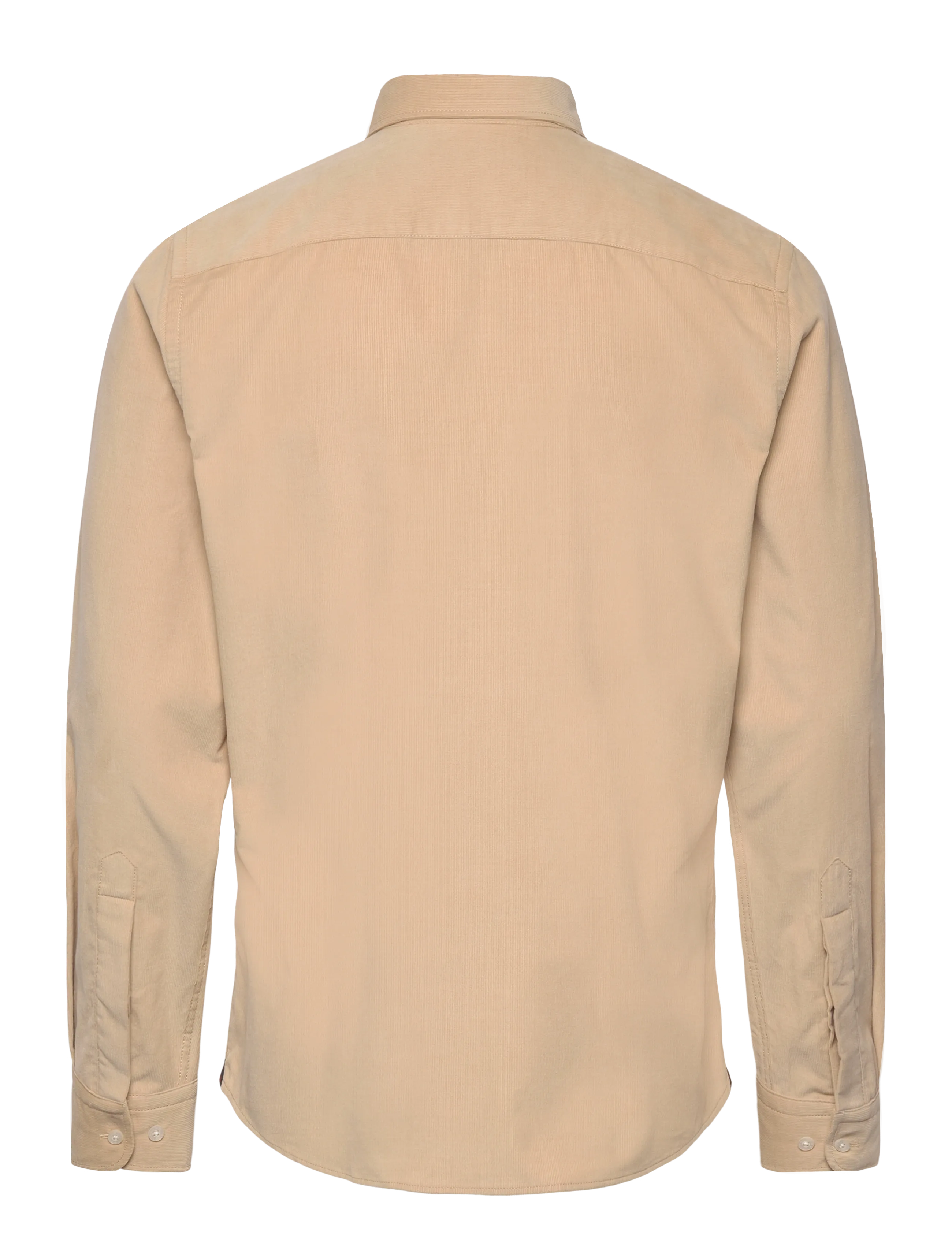 Morris - Douglas Cord Shirt-Slim Fit - flauelsskyrtur - khaki - 2