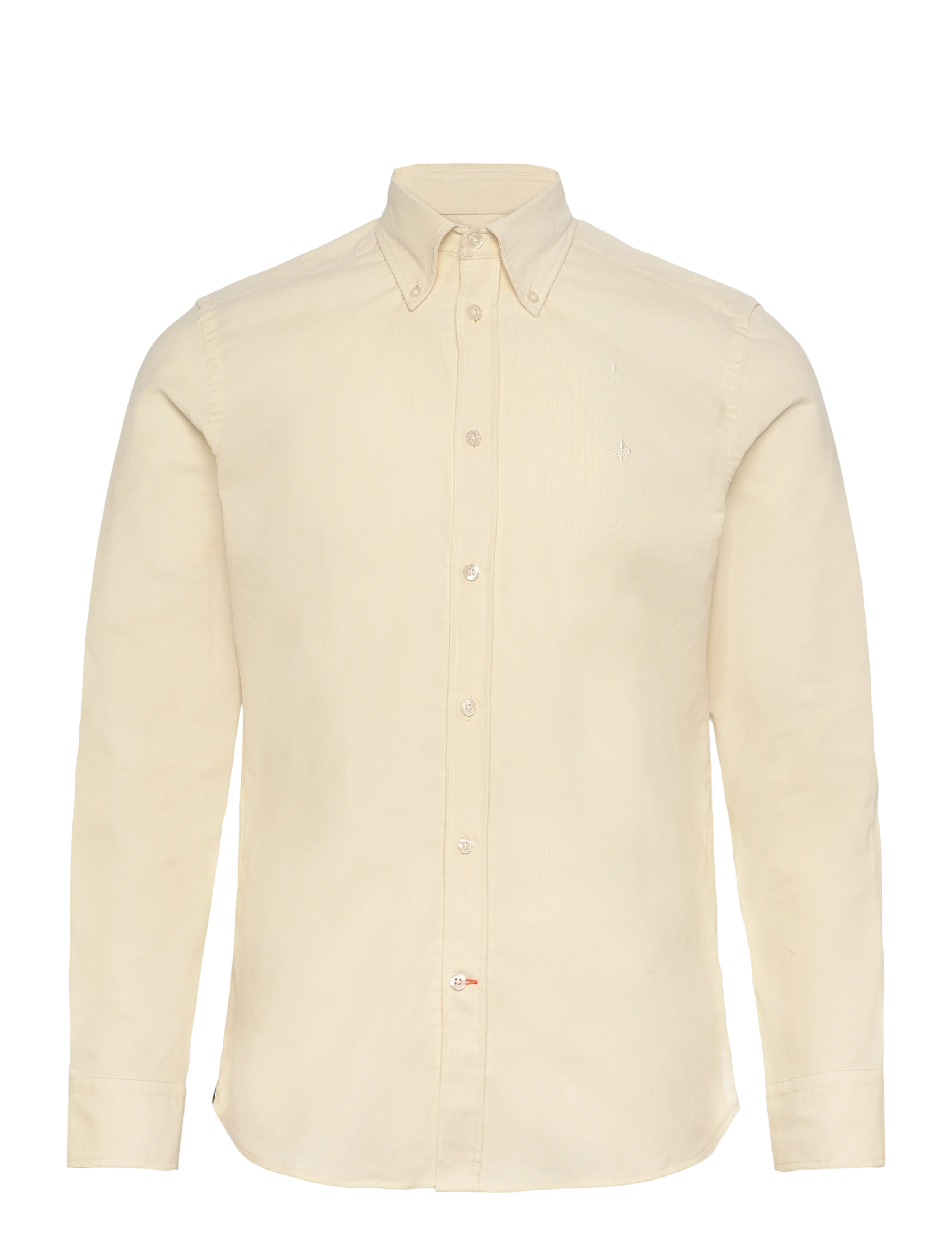 Morris Douglas Cord Shirt-Slim Fit - Morris Stockholm - OFF WHITE / cream