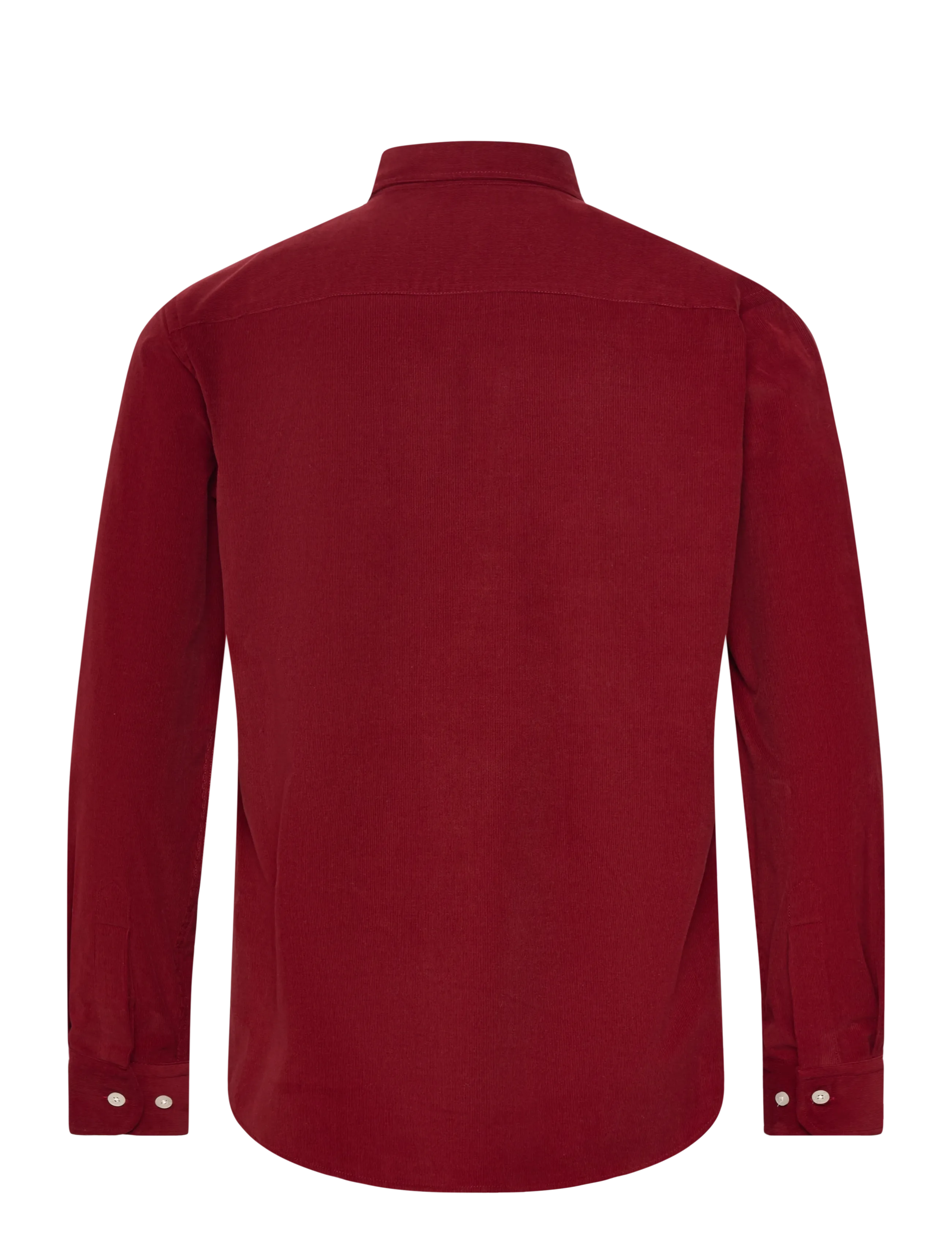 Morris - Douglas Cord Shirt-Slim Fit - corduroy shirts - red - 2