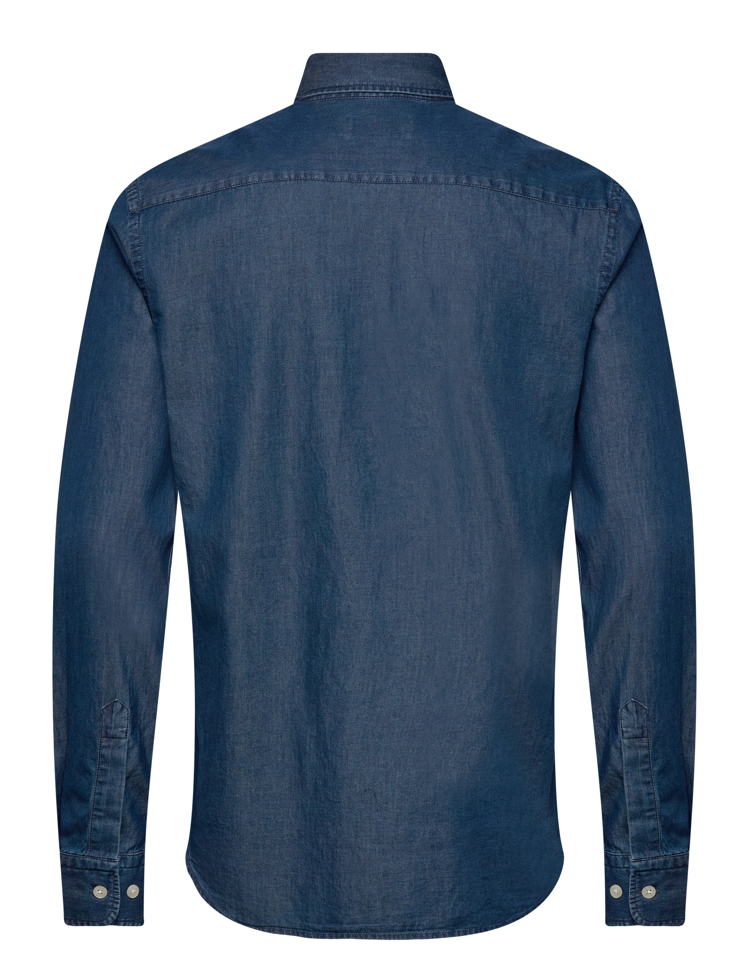 Morris - Light Denim Shirt-Slim Fit - blue - 2