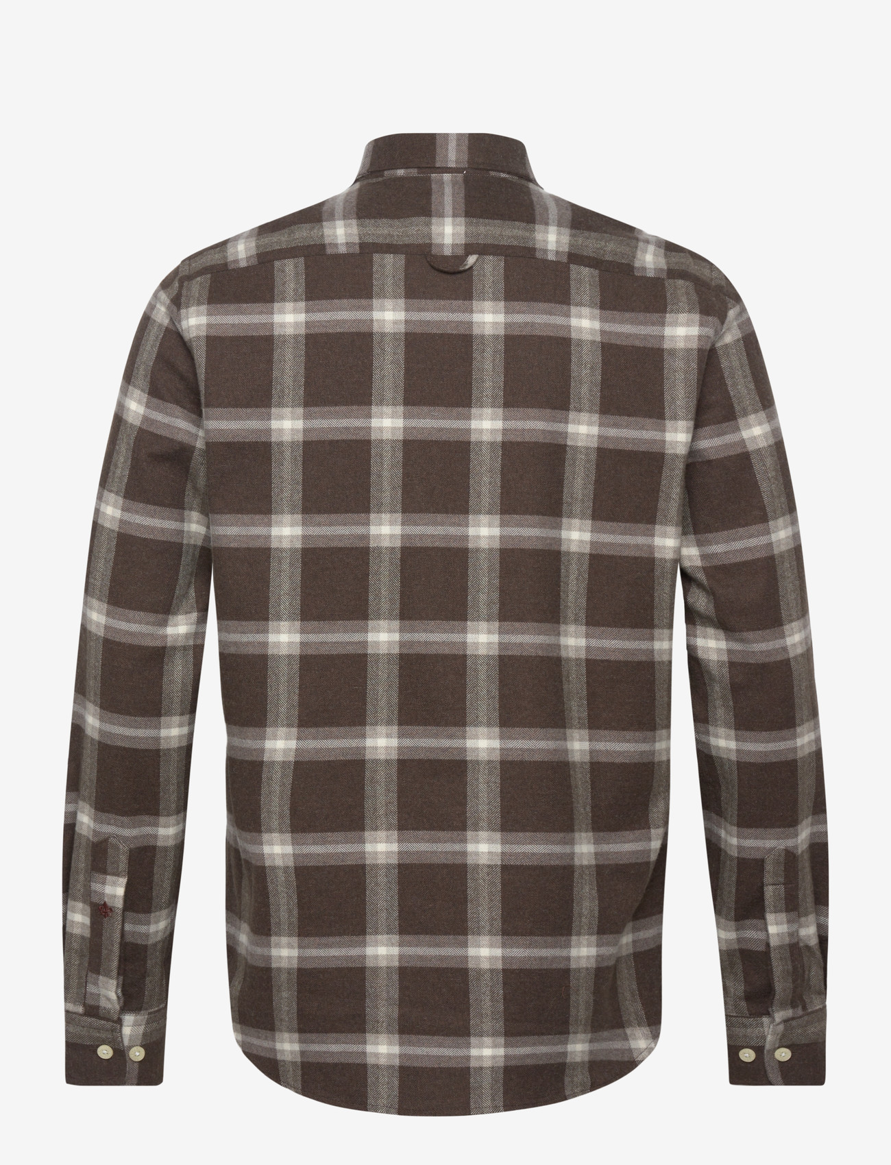 Morris - Soft Lama Shirt-Classic Fit - casual skjortor - brown - 2