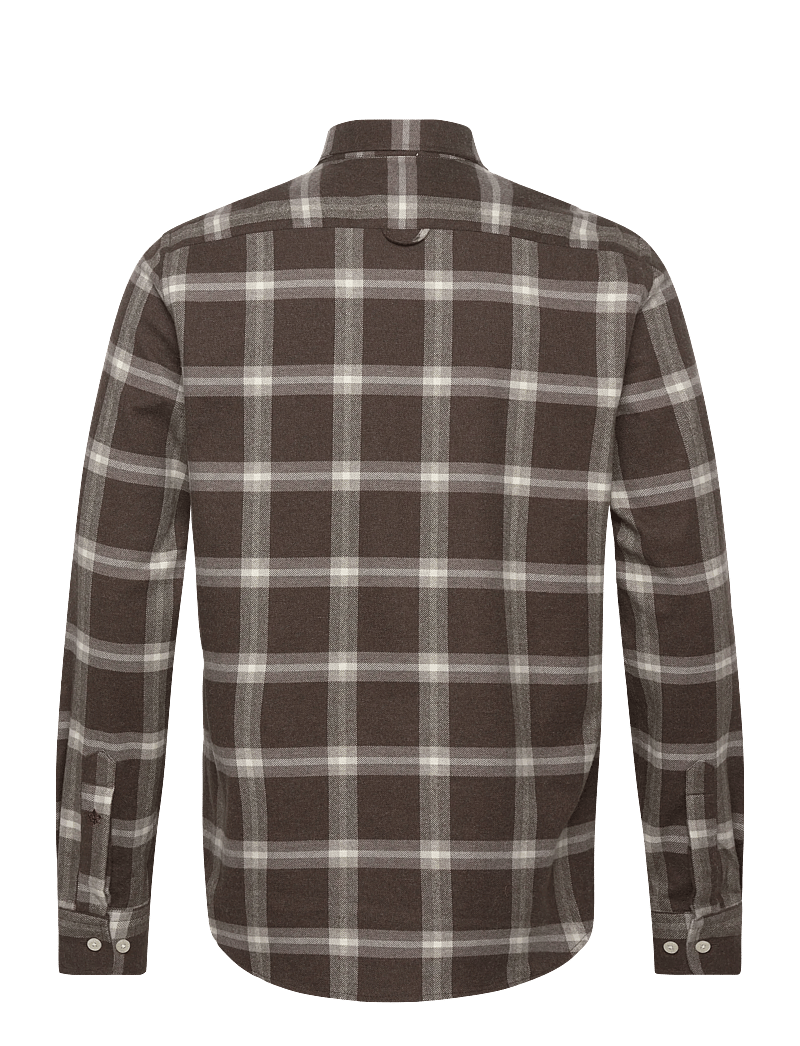 Morris - Soft Lama Shirt-Classic Fit - casual hemden - brown - 2