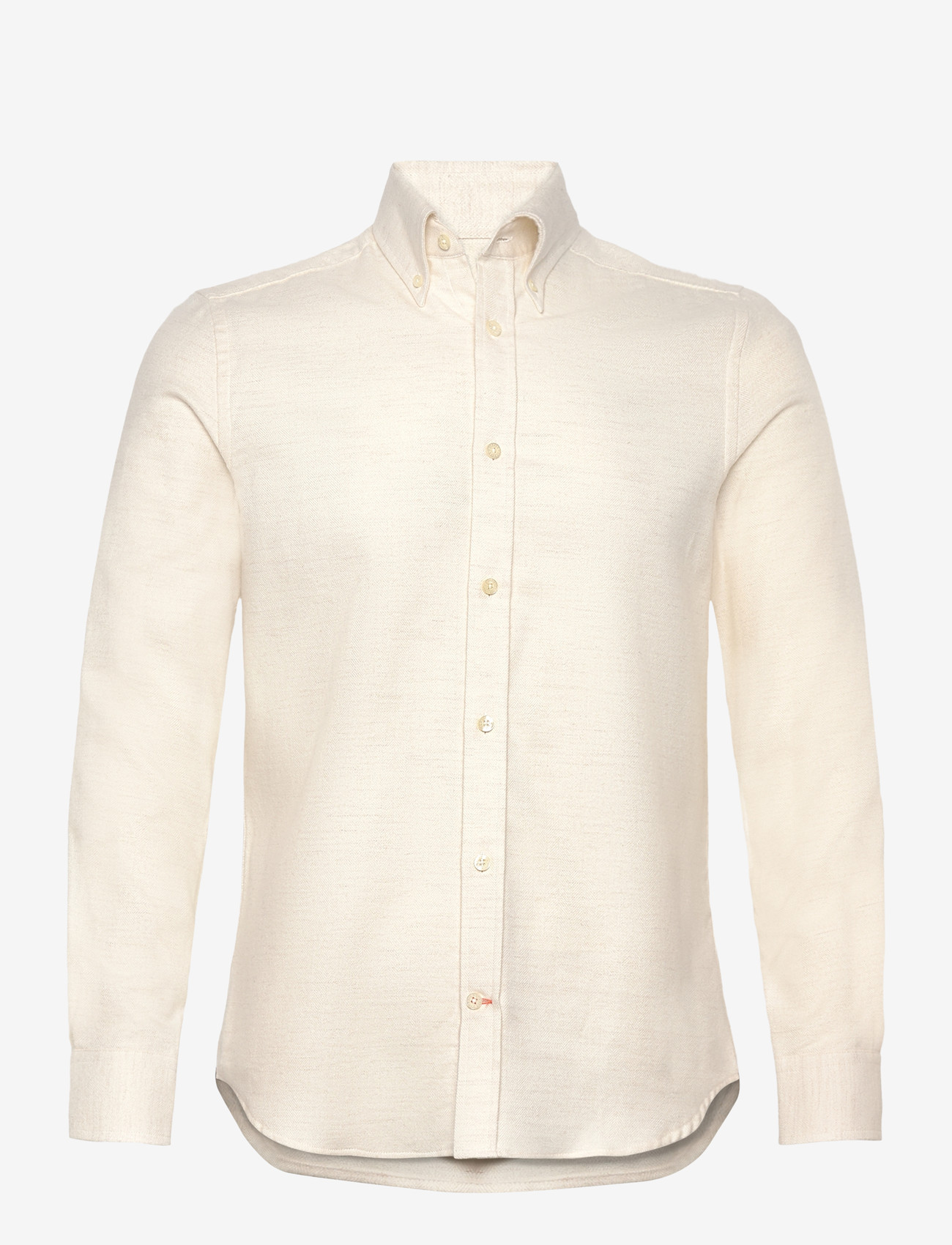 Morris - Soft Lama Shirt-Classic Fit - casual skjorter - off white - 1