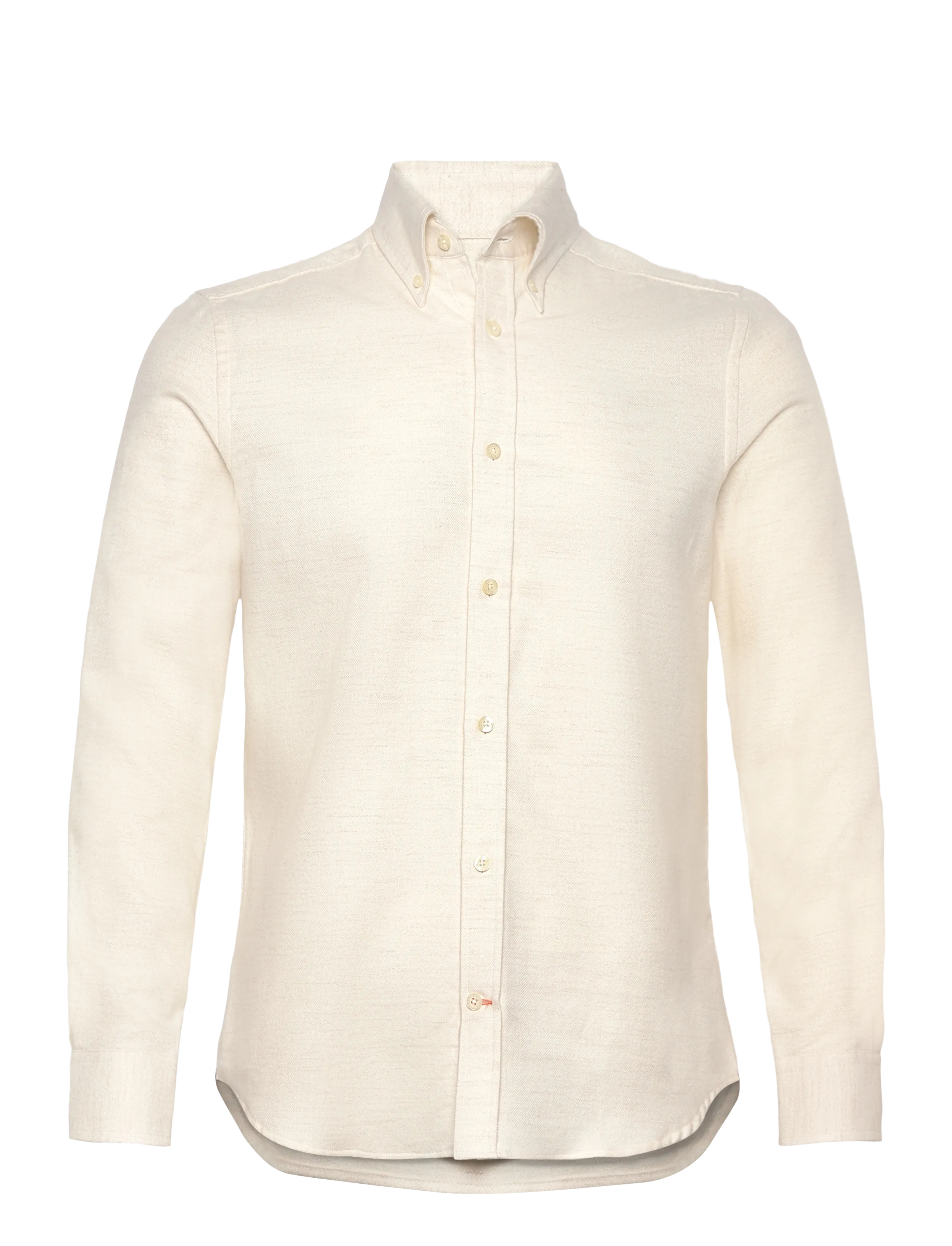 Morris Soft Lama Shirt-Classic Fit - Avslappede skjorter - OFF WHITE / cream