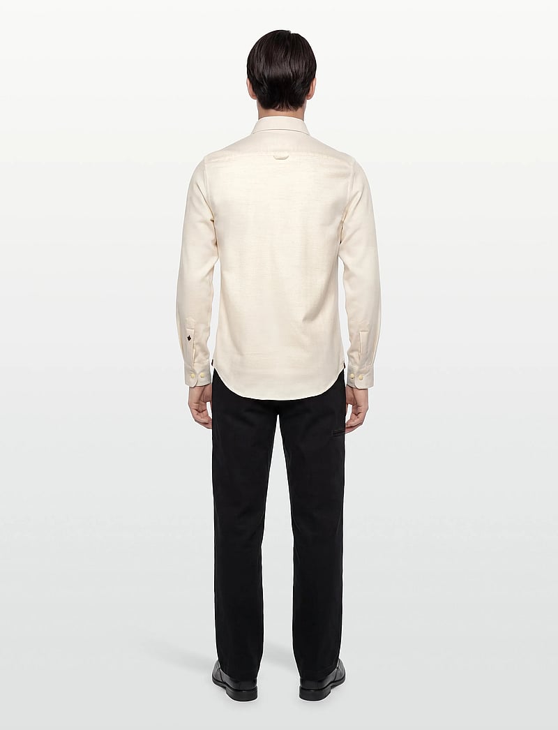 Morris - Soft Lama Shirt-Classic Fit - casual hemden - off white - 4