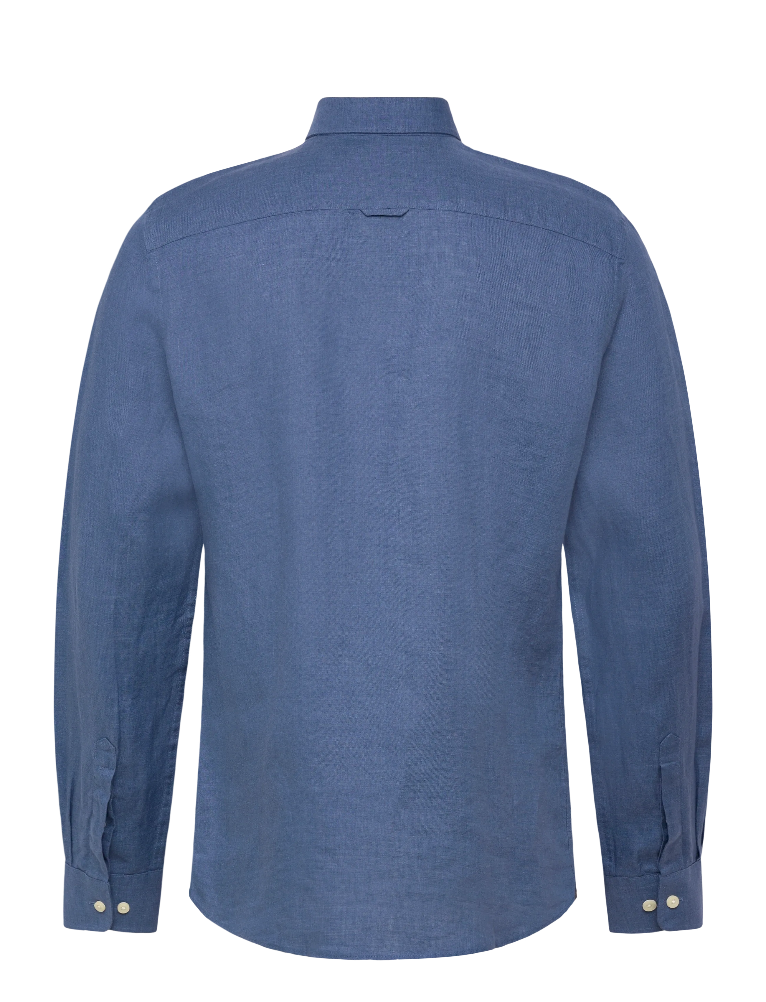 Morris - Douglas Linen Shirt-Classic Fit - linased särgid - blue - 2