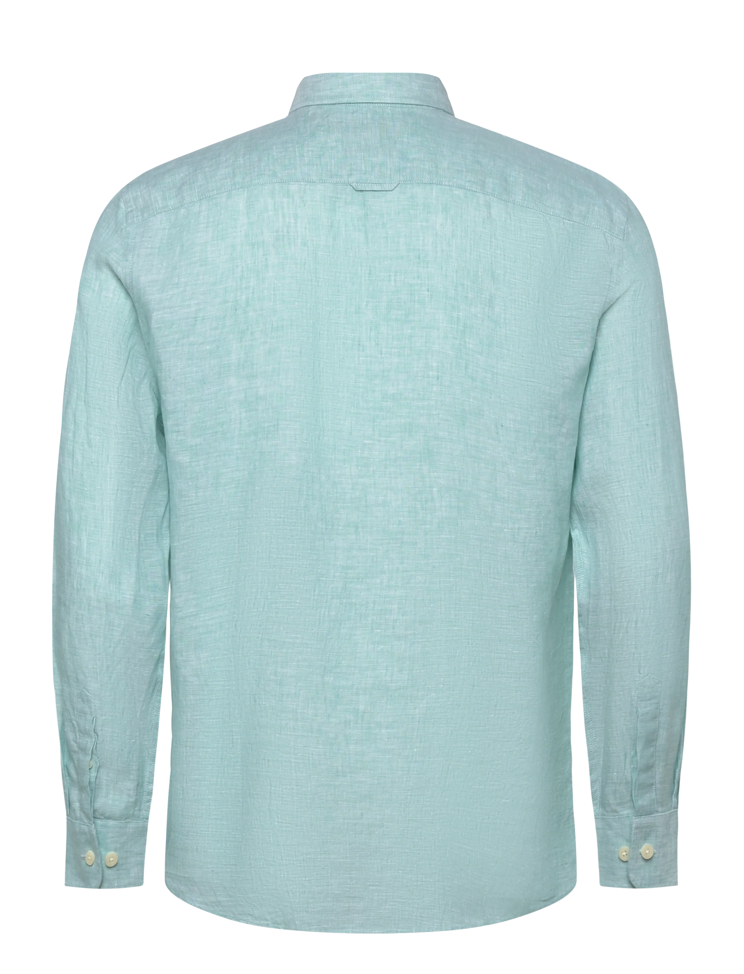 Morris - Douglas Linen Shirt-Classic Fit - linen shirts - green - 2