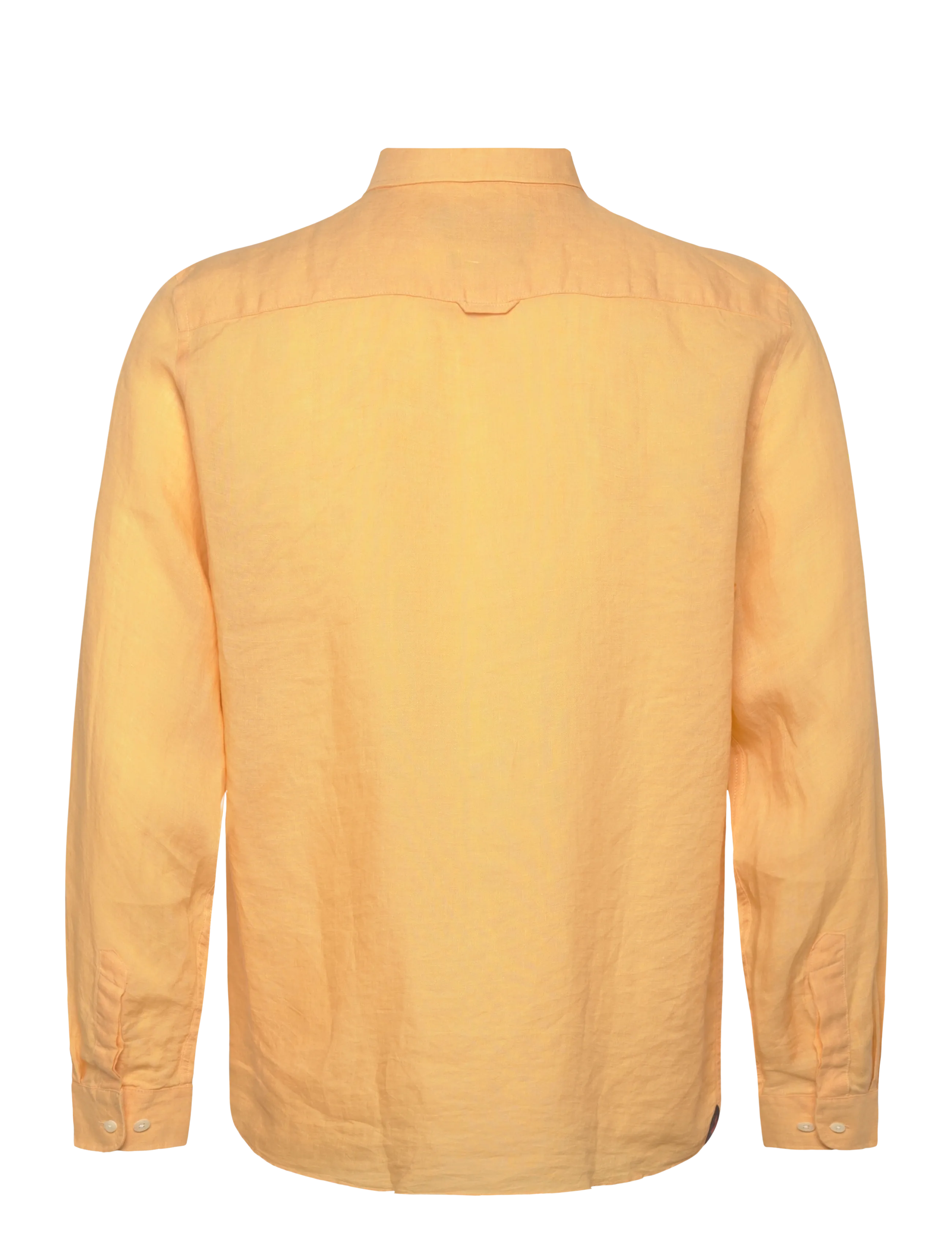 Morris - Douglas Linen Shirt-Classic Fit - leinenhemden - orange - 2