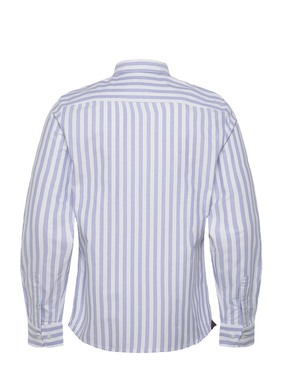 Morris - Douglas Oxford Stripe Shirt-Slim Fit - gestreifte hemden - light blue - 2