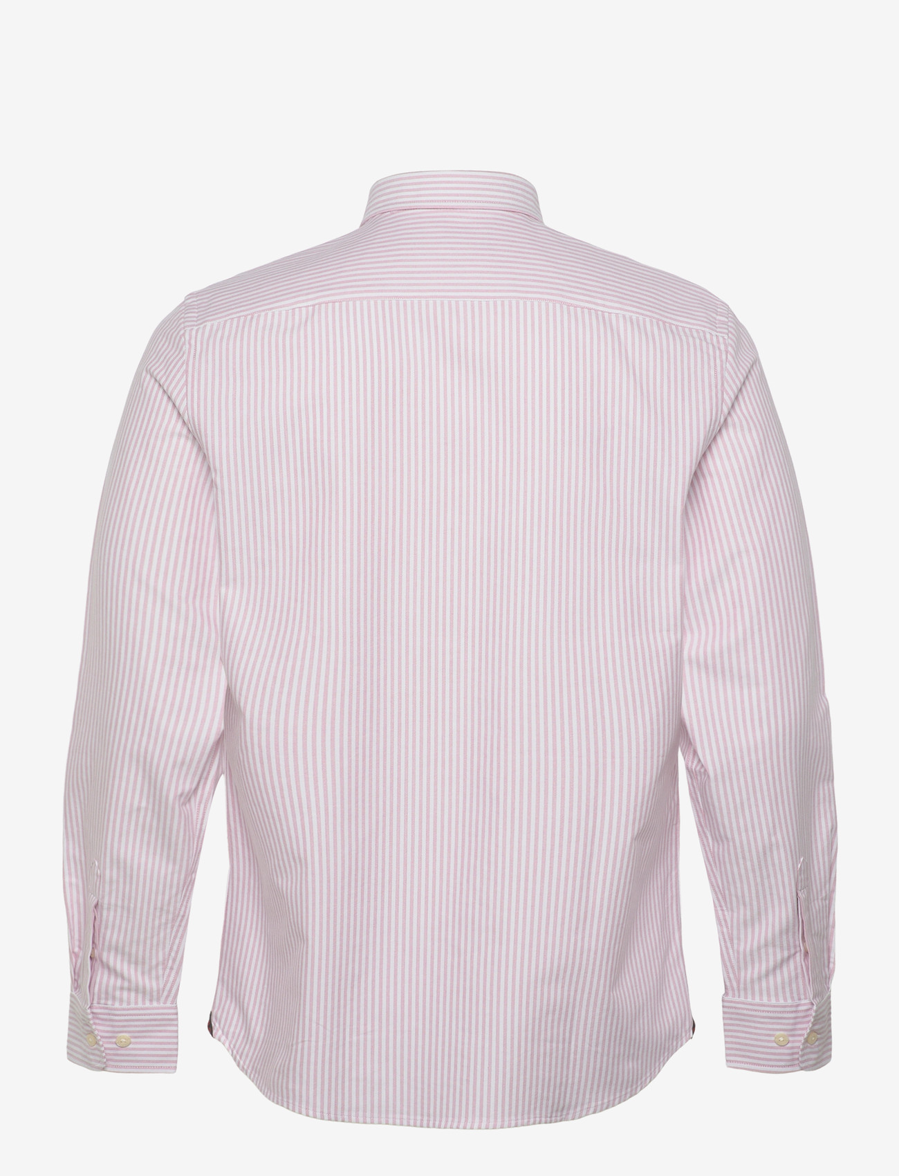 Morris - Douglas Oxford Stripe Shirt-Slim Fit - stribede skjorter - pink - 2