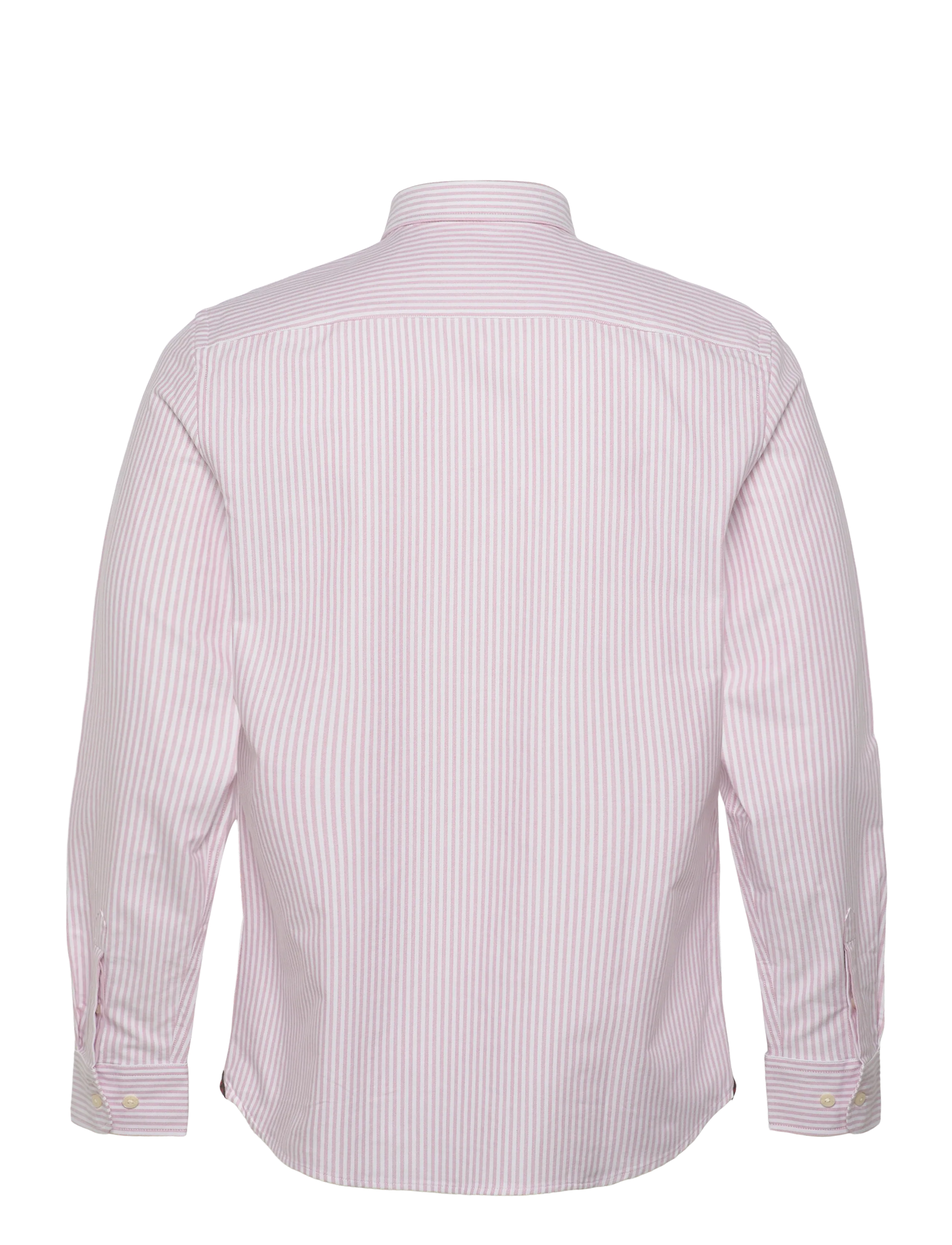 Morris - Douglas Oxford Stripe Shirt-Slim Fit - stribede skjorter - pink - 2