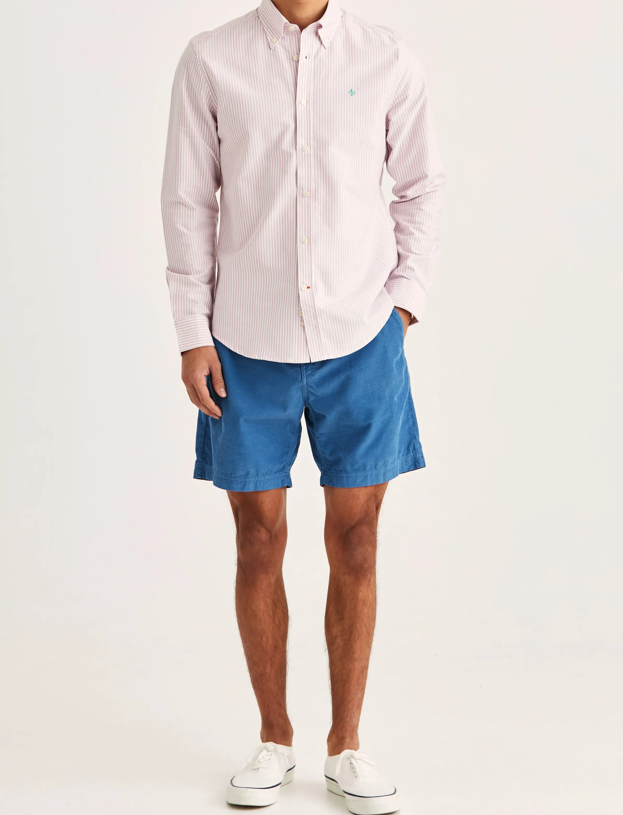 Morris - Douglas Oxford Stripe Shirt-Slim Fit - stribede skjorter - pink - 3