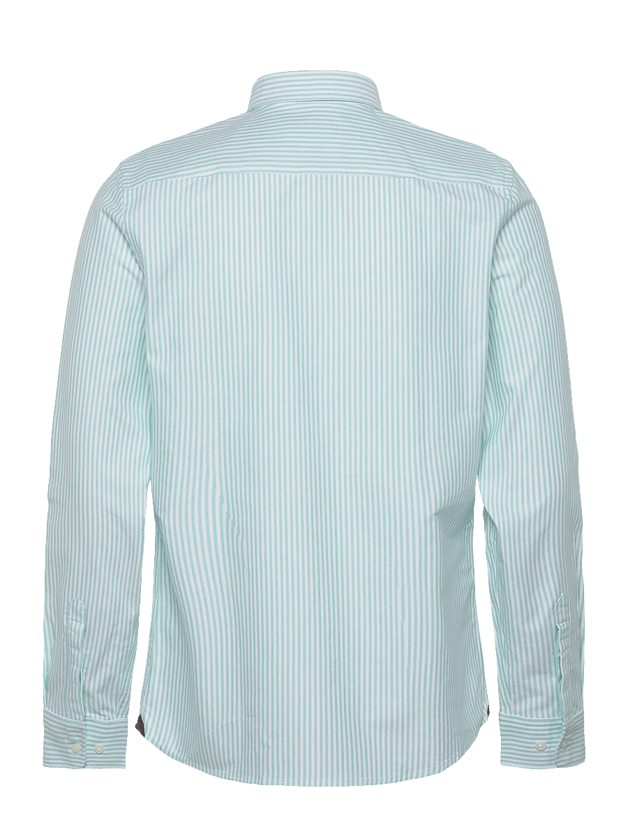 Morris - Douglas Oxford Stripe Shirt-Slim Fit - gestreifte hemden - turquoise - 2