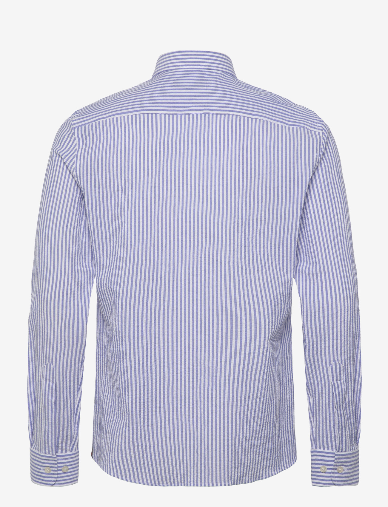 Morris - Morris Seersucker Shirt-Slim Fit - casual shirts - light blue - 2