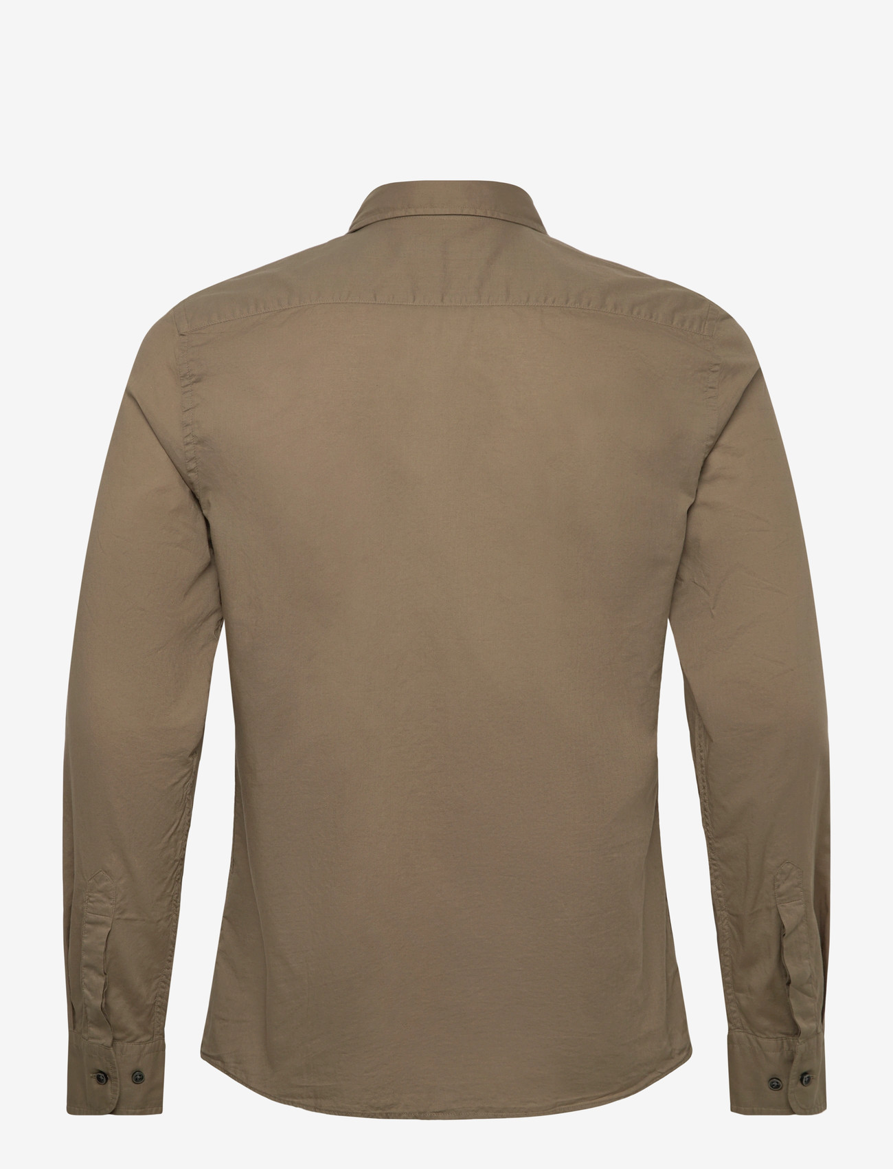 Morris - Summer Light Weight Shirt-Slim Fit - casual skjorter - olive - 2