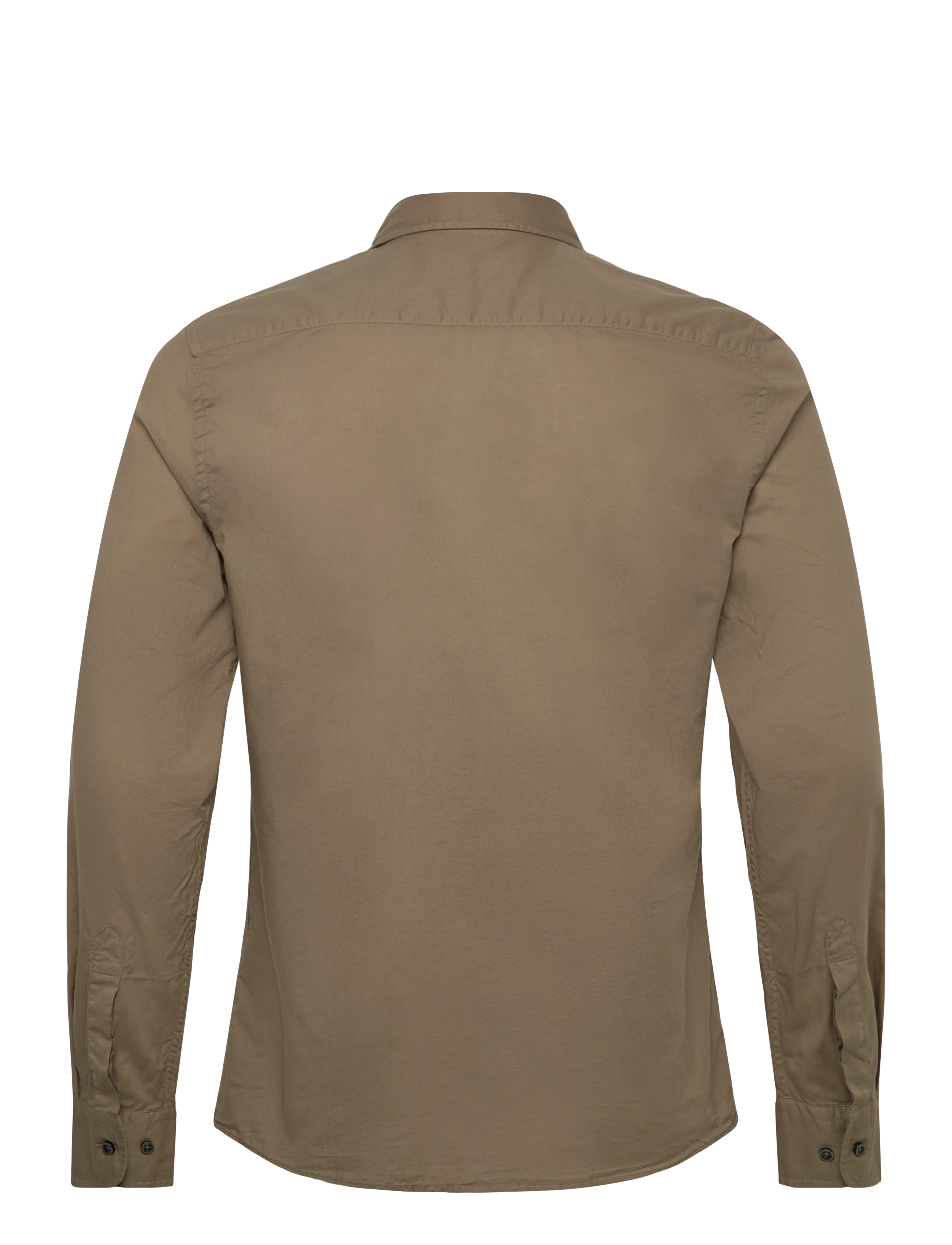 Morris - Summer Light Weight Shirt-Slim Fit - vabaajasärgid - olive - 2