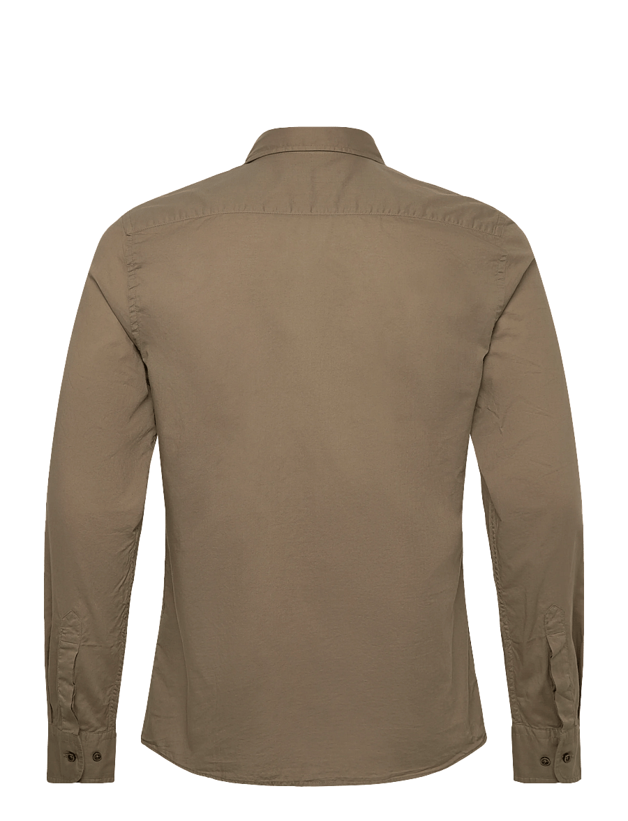 Morris - Summer Light Weight Shirt-Slim Fit - vabaajasärgid - olive - 2