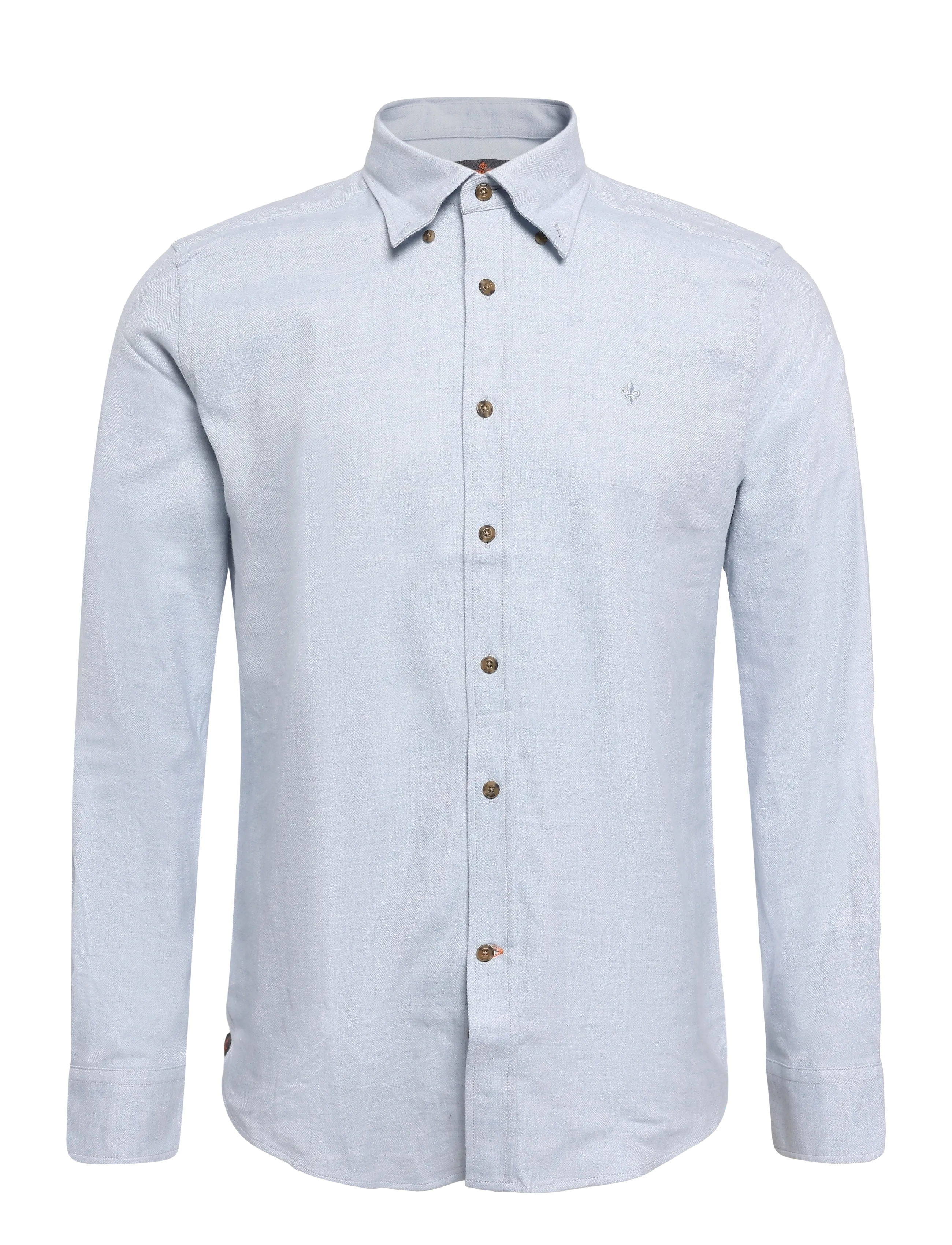 Morris - Flannel Herringbone Shirt-Slim Fit