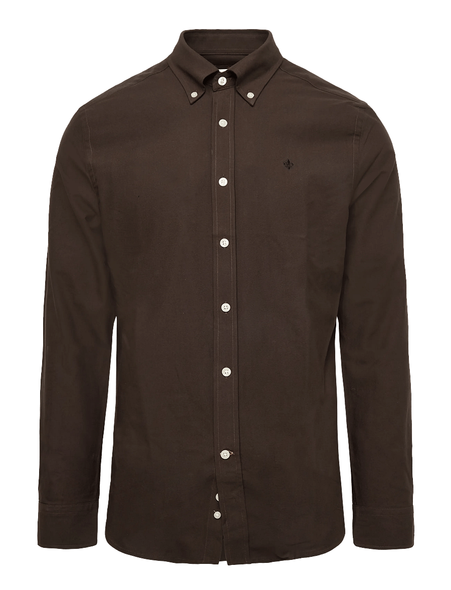 Morris - Douglas Oxford Shirt-Slim Fit - oxford-hemden - brown - 1