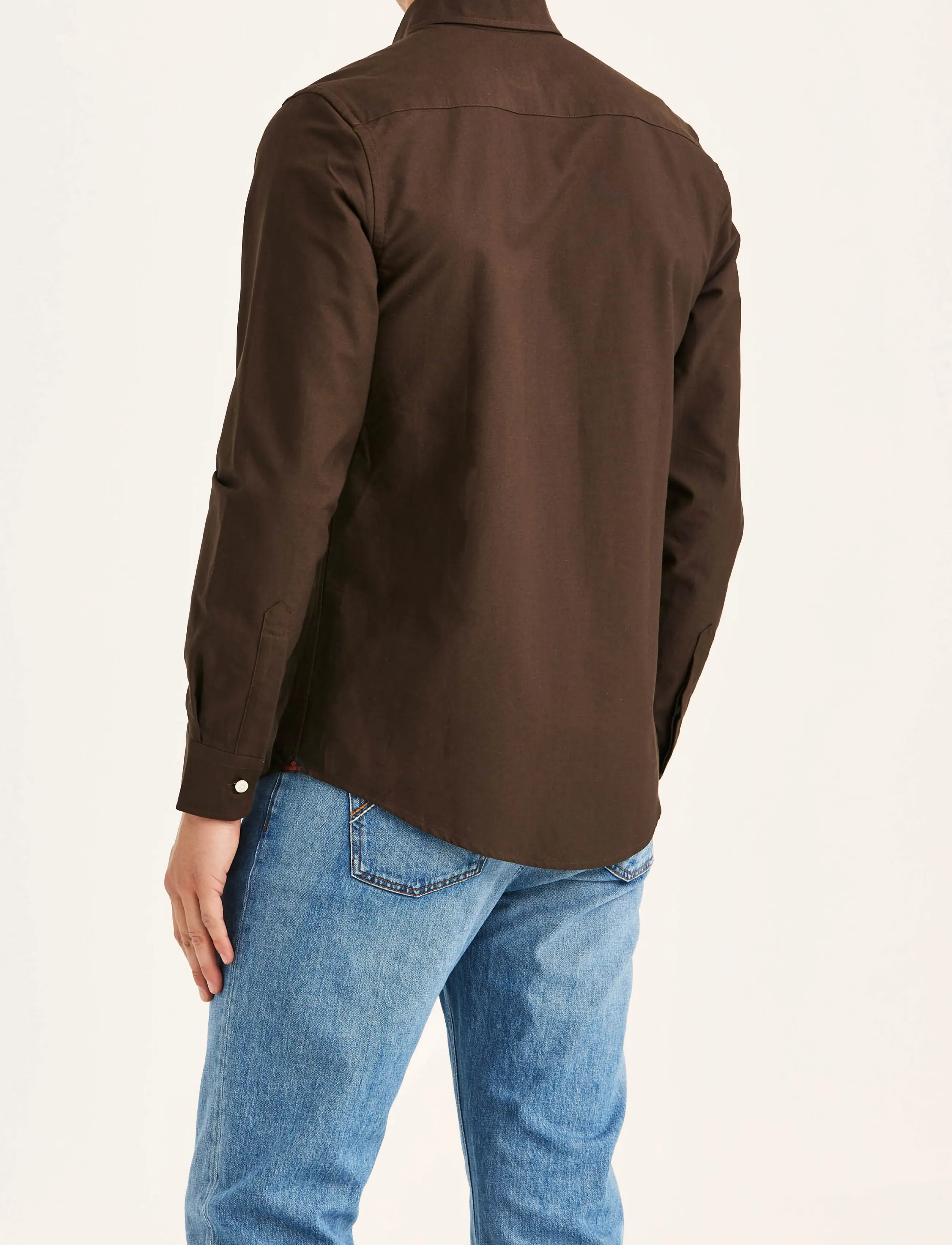 Morris - Douglas Oxford Shirt-Slim Fit - oxford-hemden - brown - 3