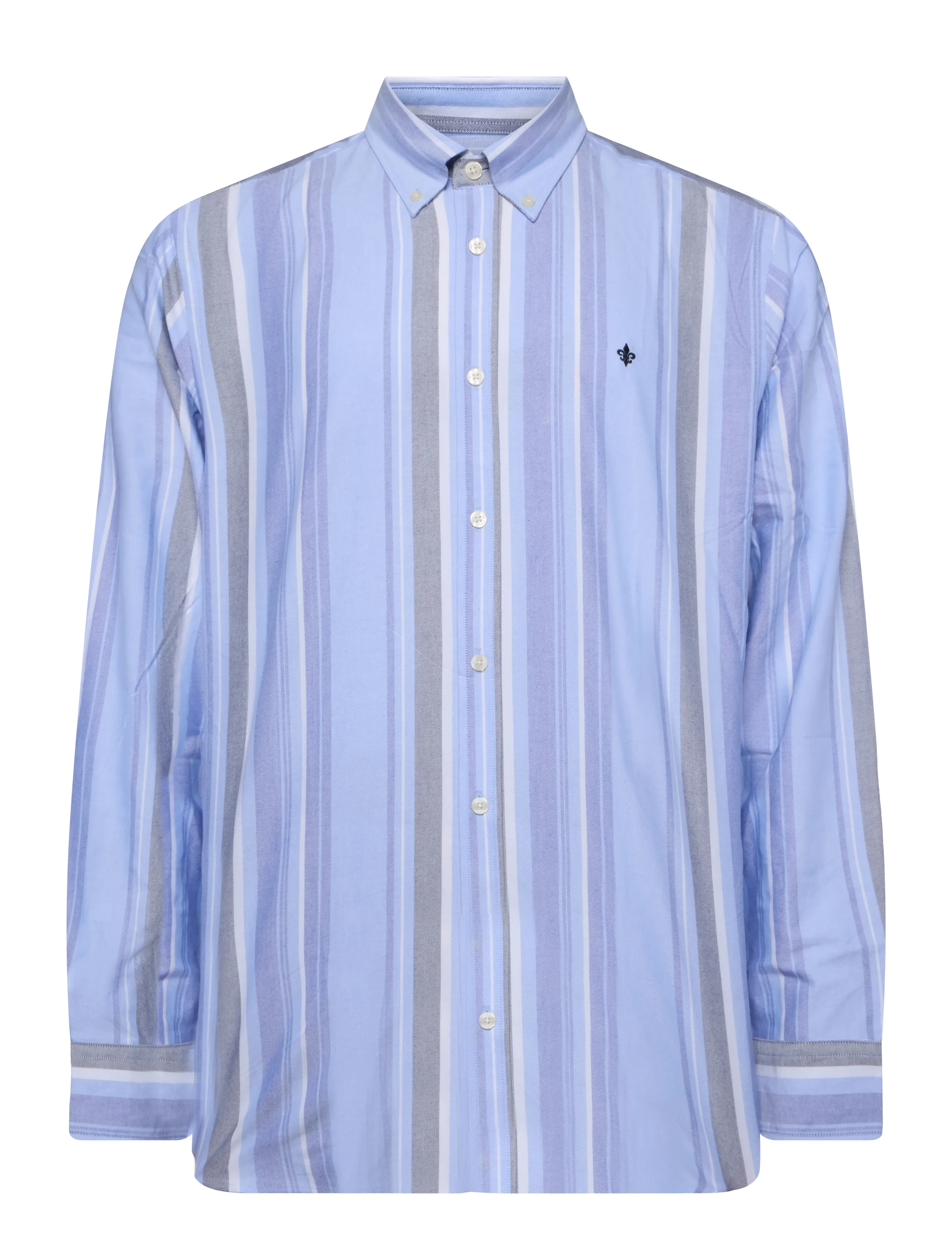 Morris - Happy Oxford Shirt-Slim Fit - blue - 1