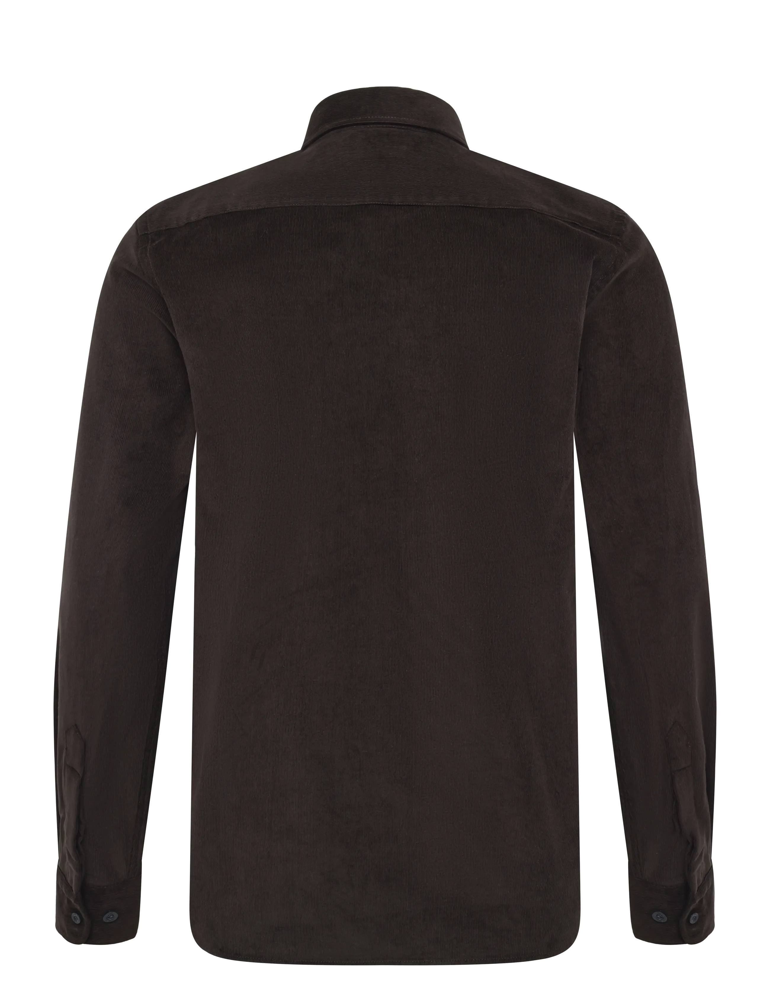 Morris - Douglas Cord Shirt-Slim Fit - brown - 1