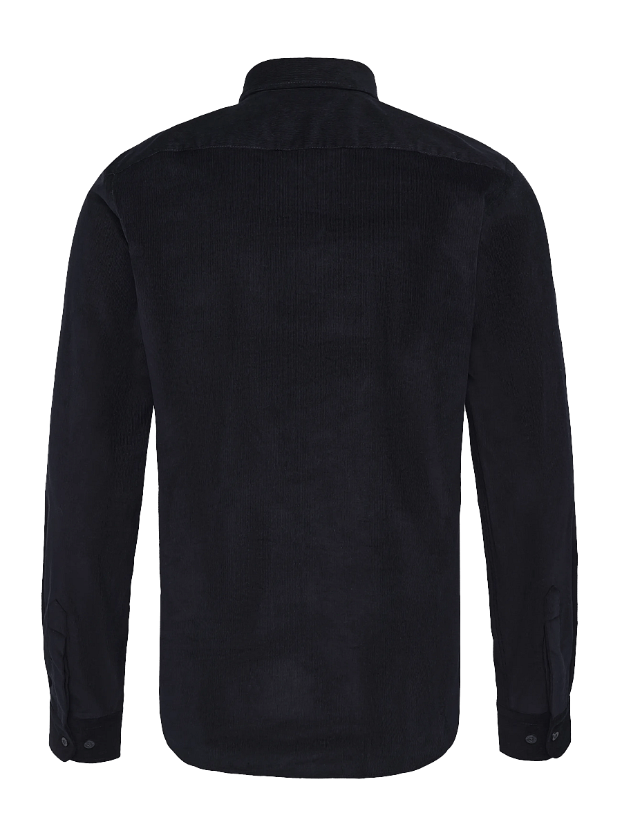 Morris - Douglas Cord Shirt-Slim Fit - fløjlsskjorter - grey - 2