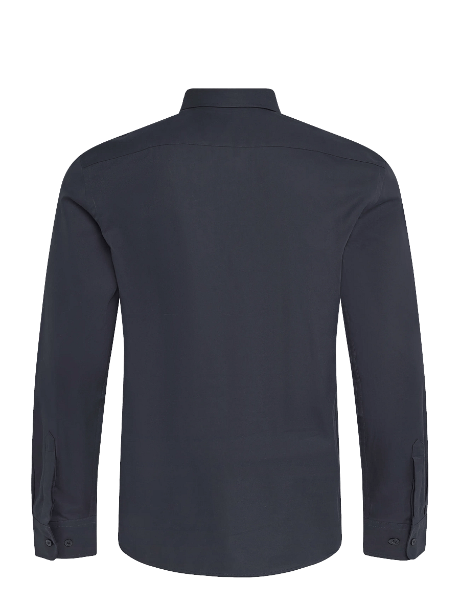 Morris - Morris BD Twill Shirt-Slim Fit - casual skjorter - blue - 1