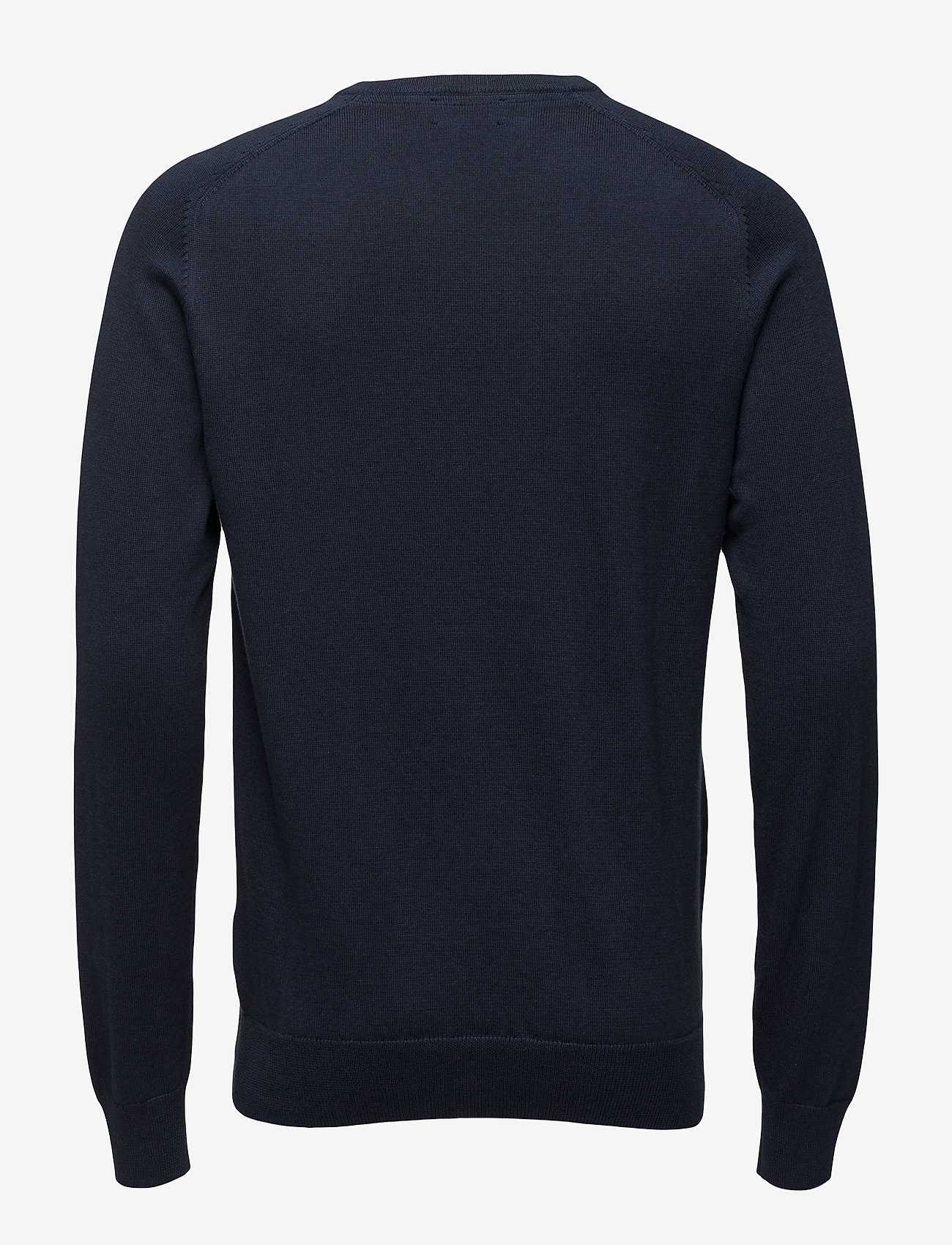 Morris - Pima Cotton Vneck - navy - 1