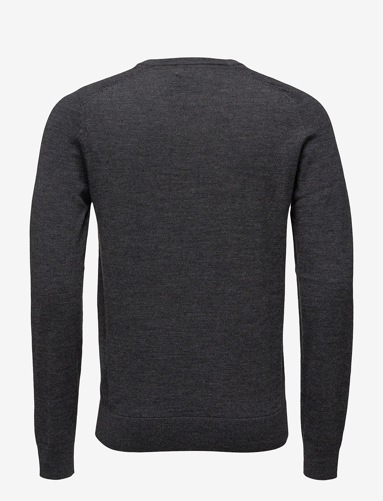 Morris - Merino Vneck - grey - 1