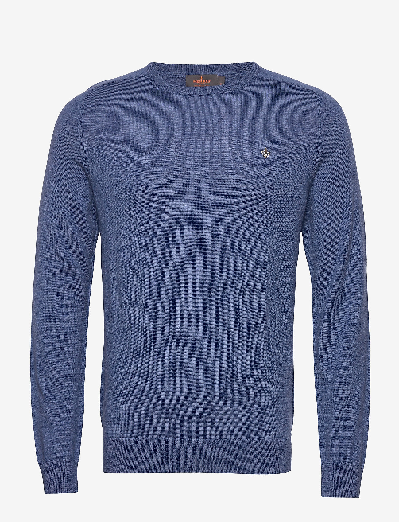 Morris - Merino Oneck - blue - 0