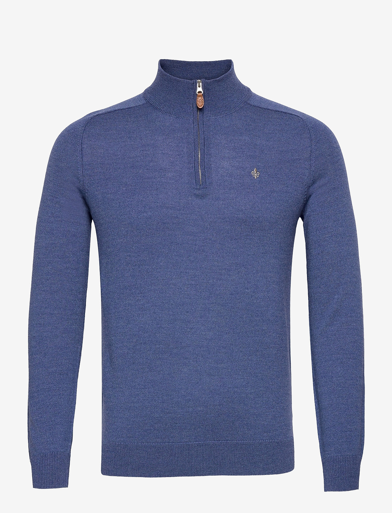 Merino John Zip - BLUE