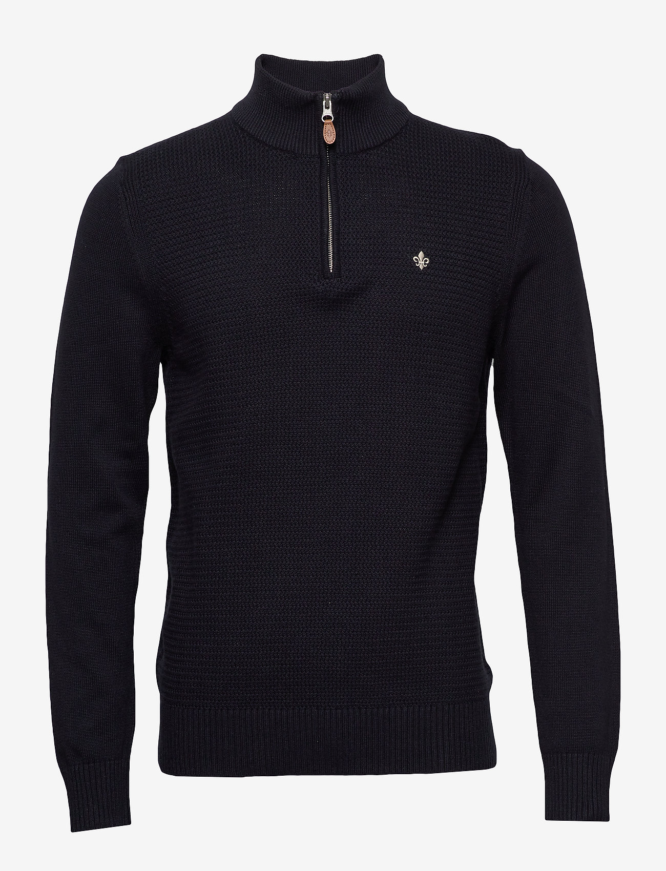 Morris - Walter Half Zip - old blue - 0