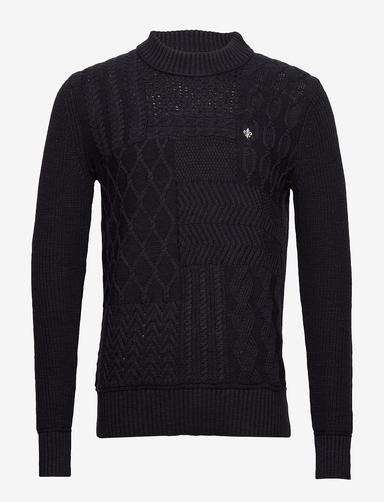 Morris - Bogard Cable Knit - old blue - 0