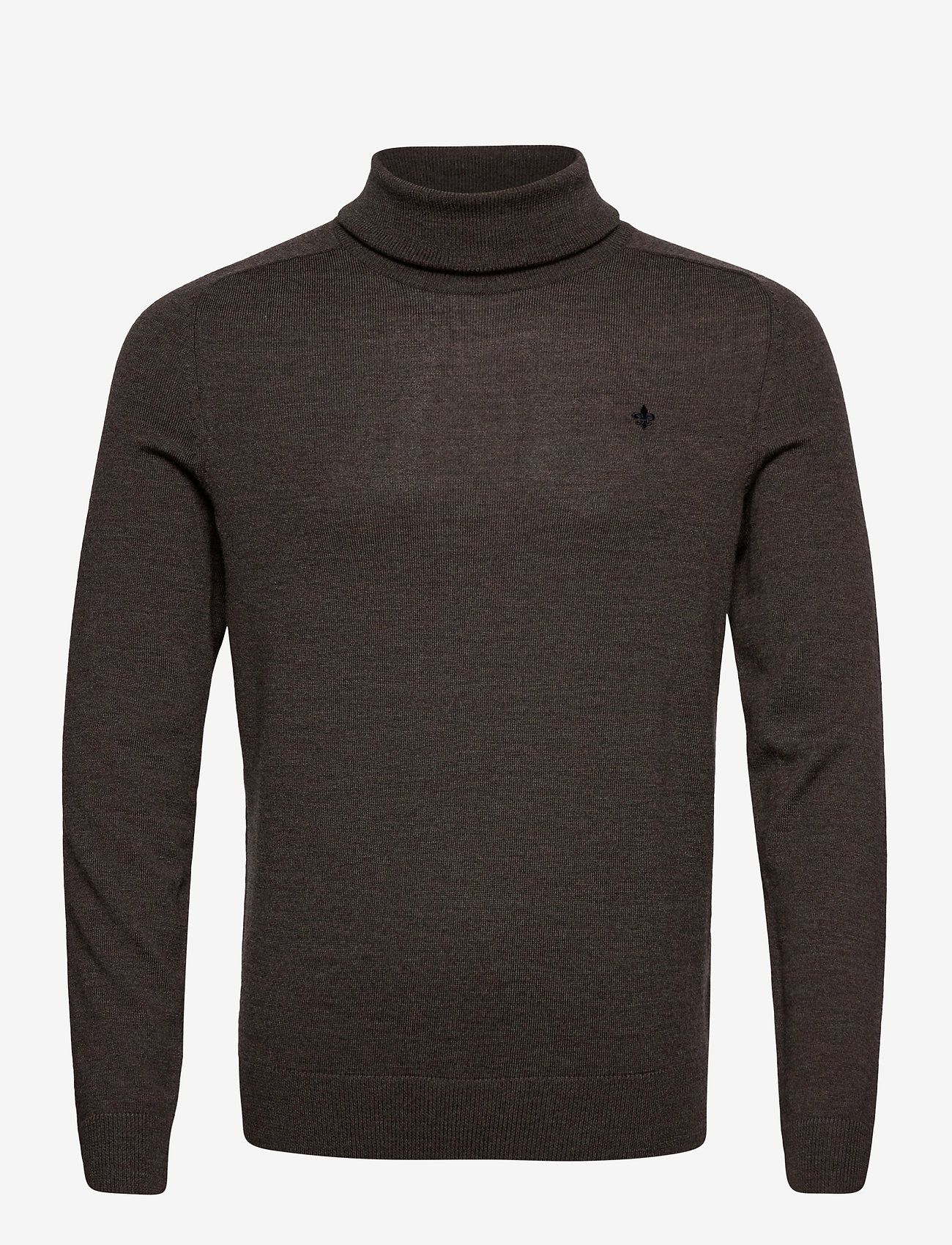 Merino Roller Neck - BROWN