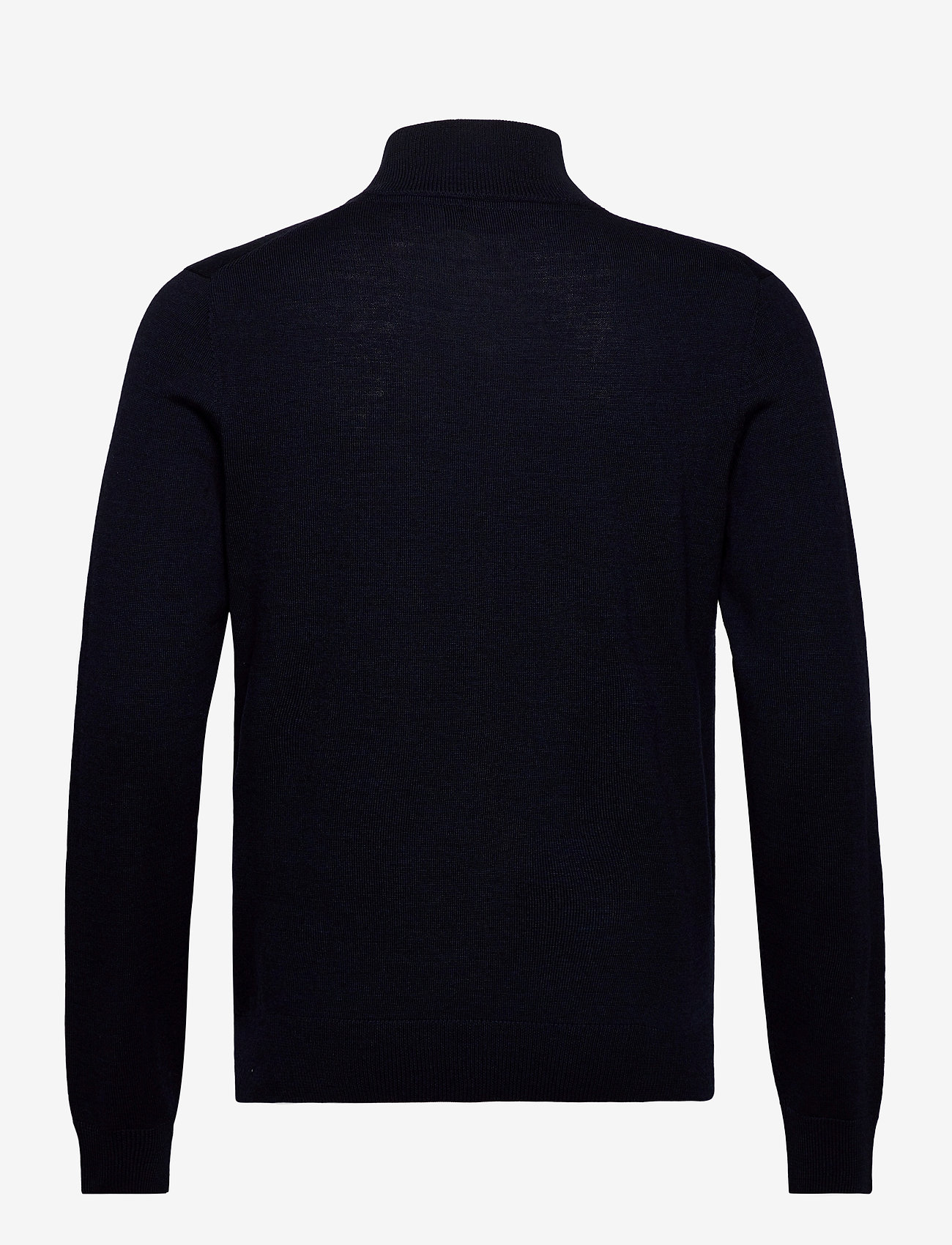 Morris - Merino Zip Cardigan - navy - 1