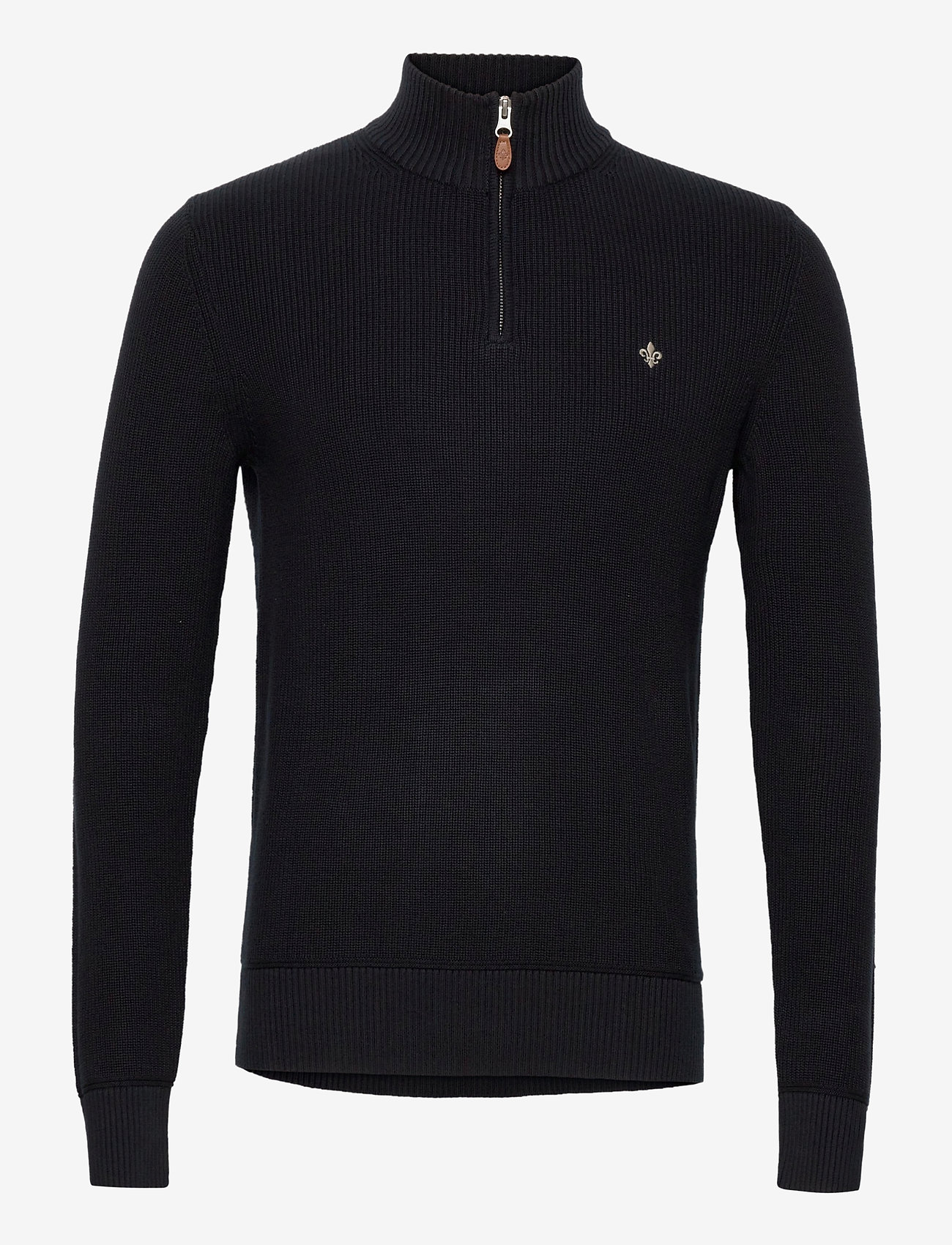 Morris - Bernard Half Zip - old blue - 0