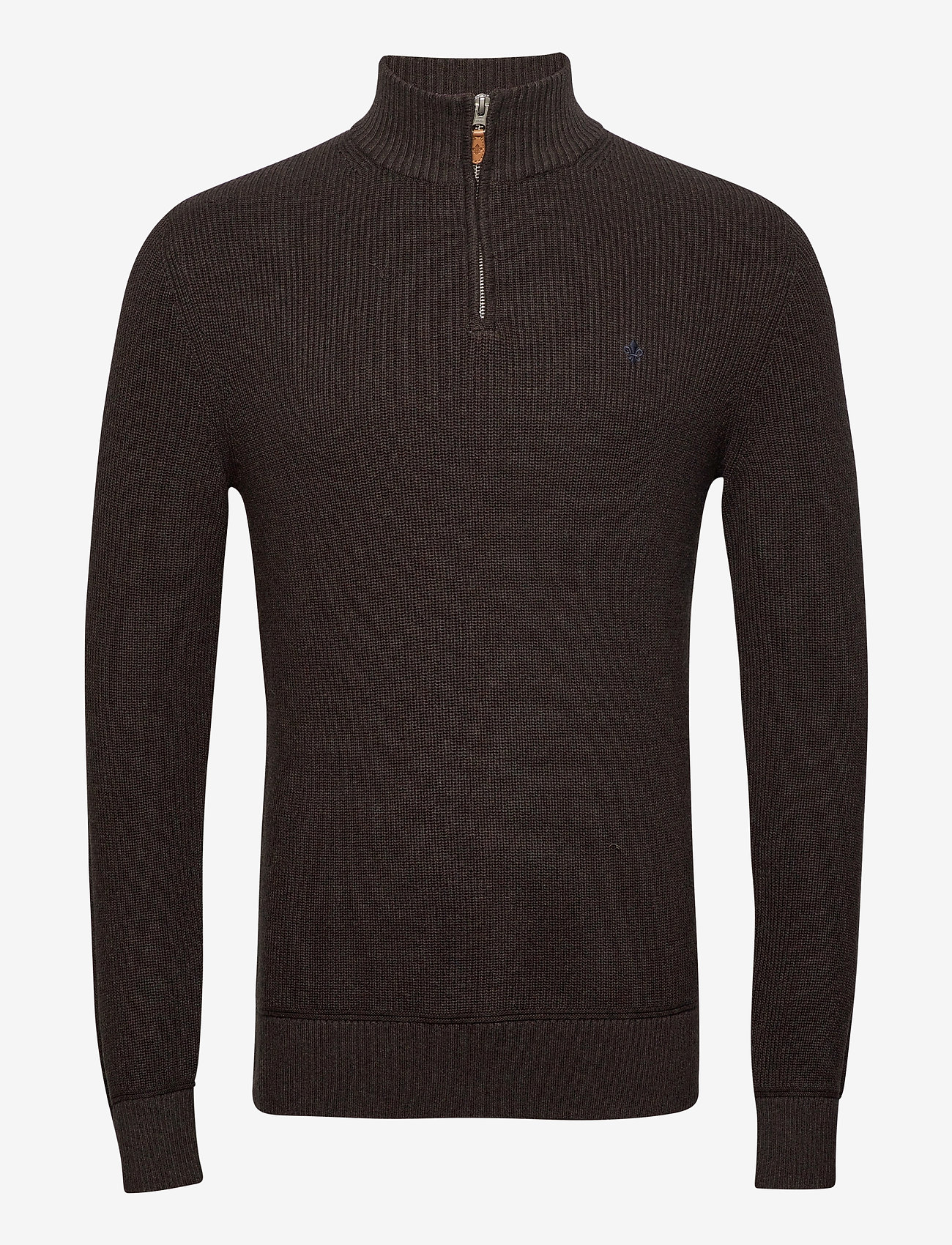 Morris - Bernard Half Zip - brown - 0