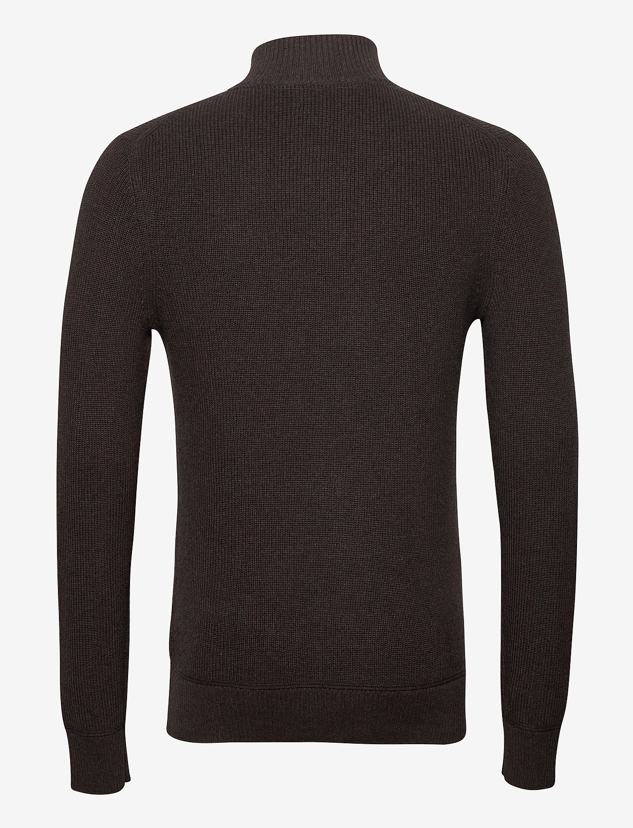 Morris - Bernard Half Zip - brown - 1