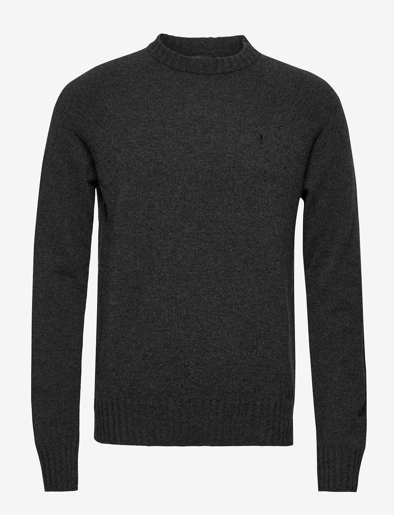 Morris - Lambswool Oneck - grey - 0