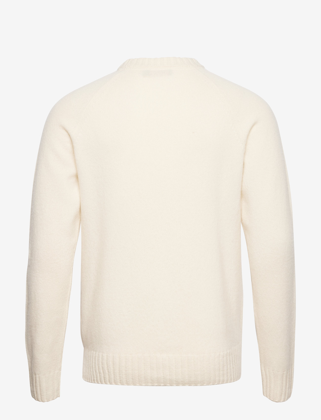 Morris - Lambswool Oneck - off white - 1
