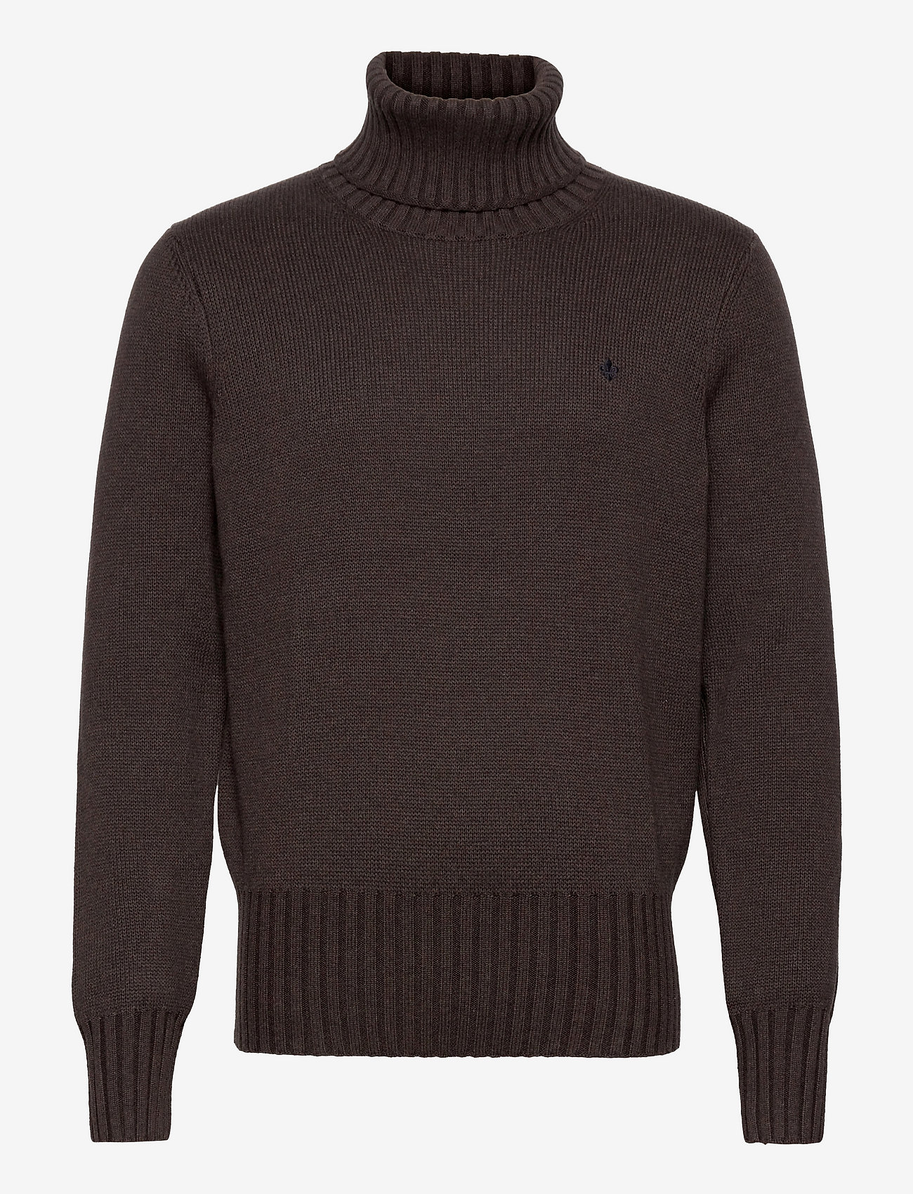Morris - Henley Roller Neck - brown - 0