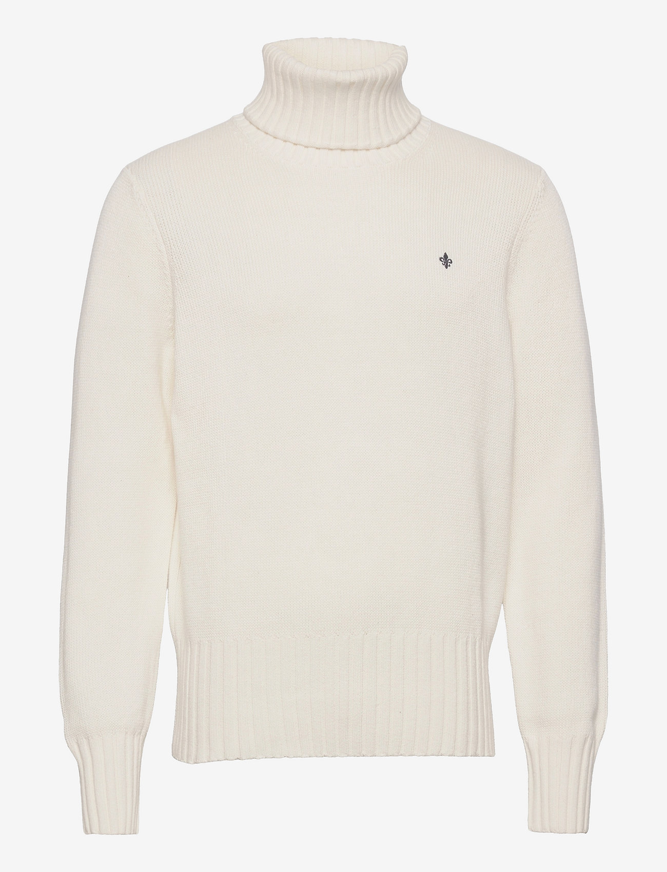 Morris - Henley Roller Neck - off white - 0