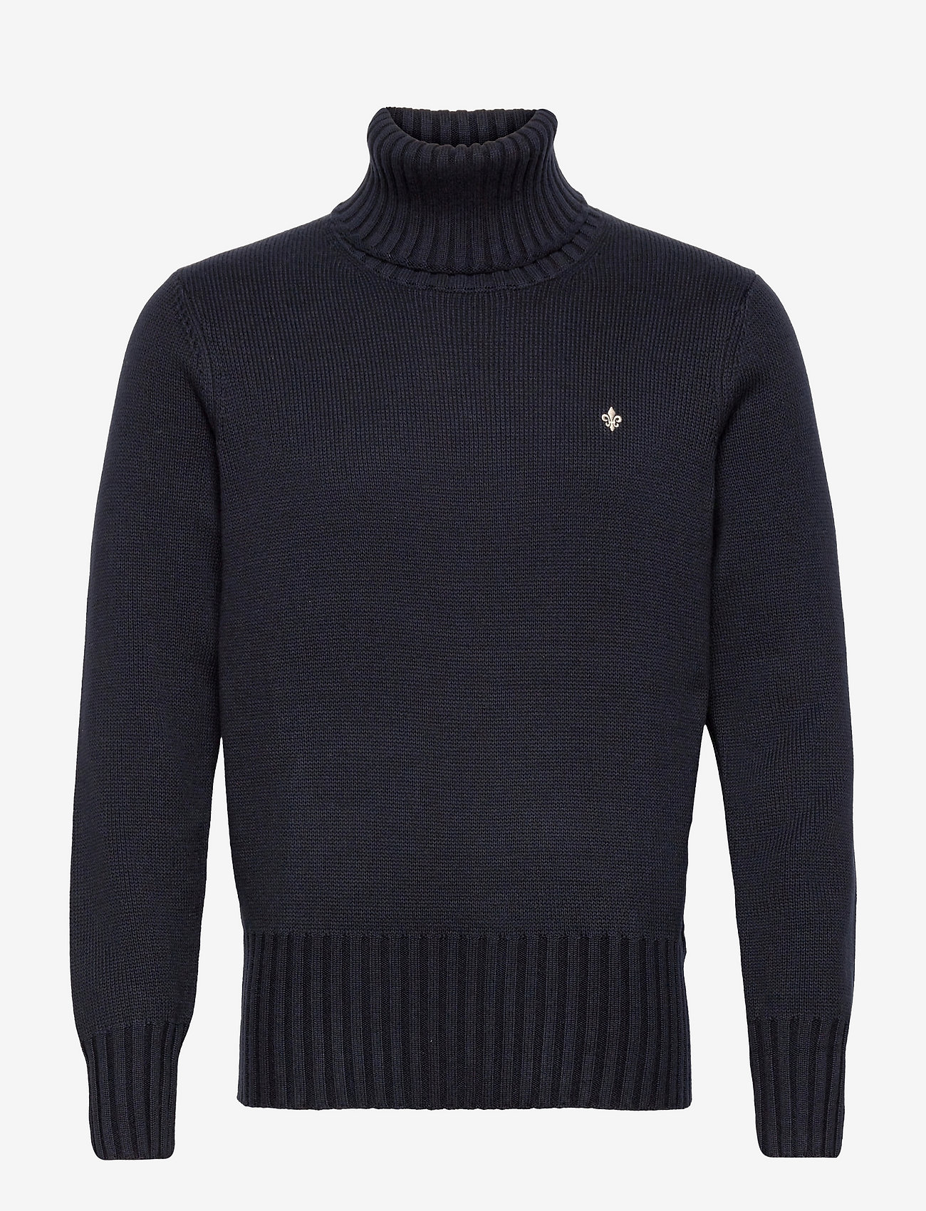 Morris - Henley Roller Neck - old blue - 0