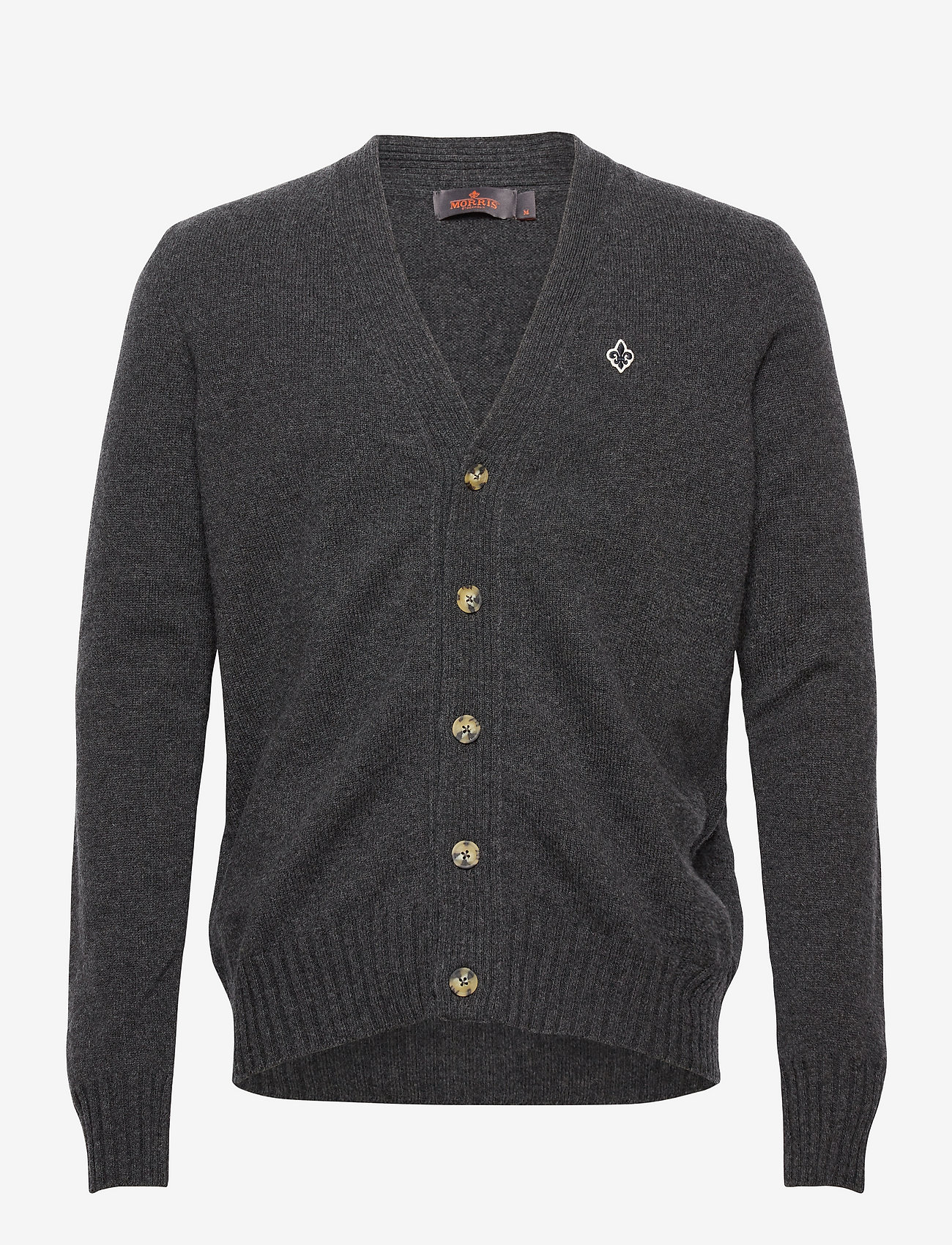 Morris - Booker Cardigan - grey - 0
