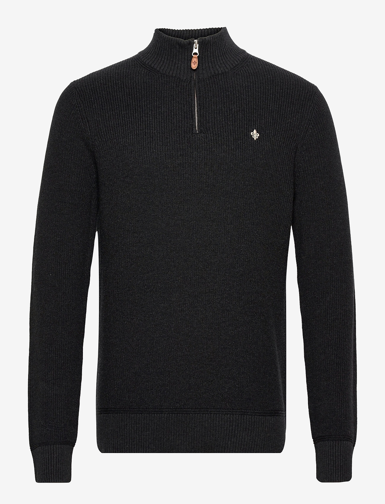Morris - Bernard Half Zip - black - 0