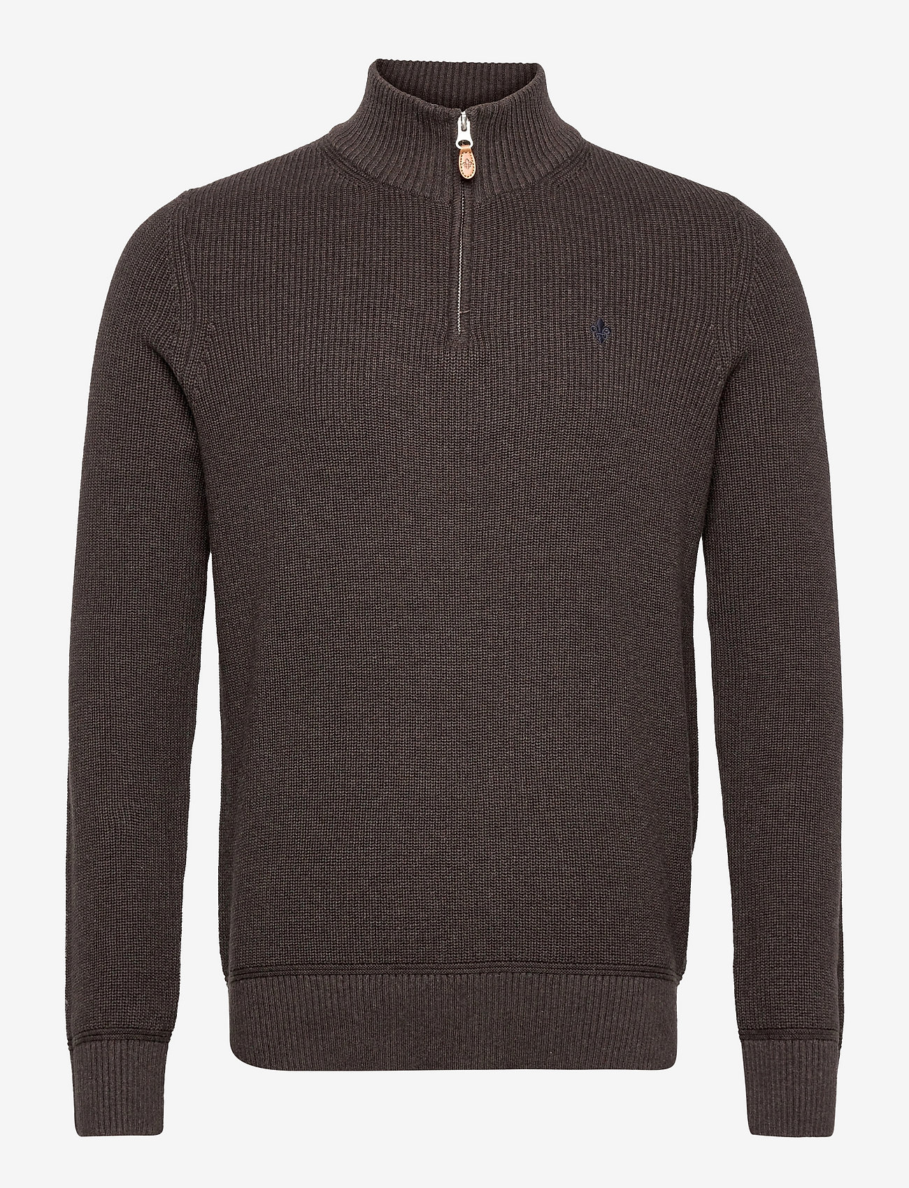 Bernard Half Zip - BROWN
