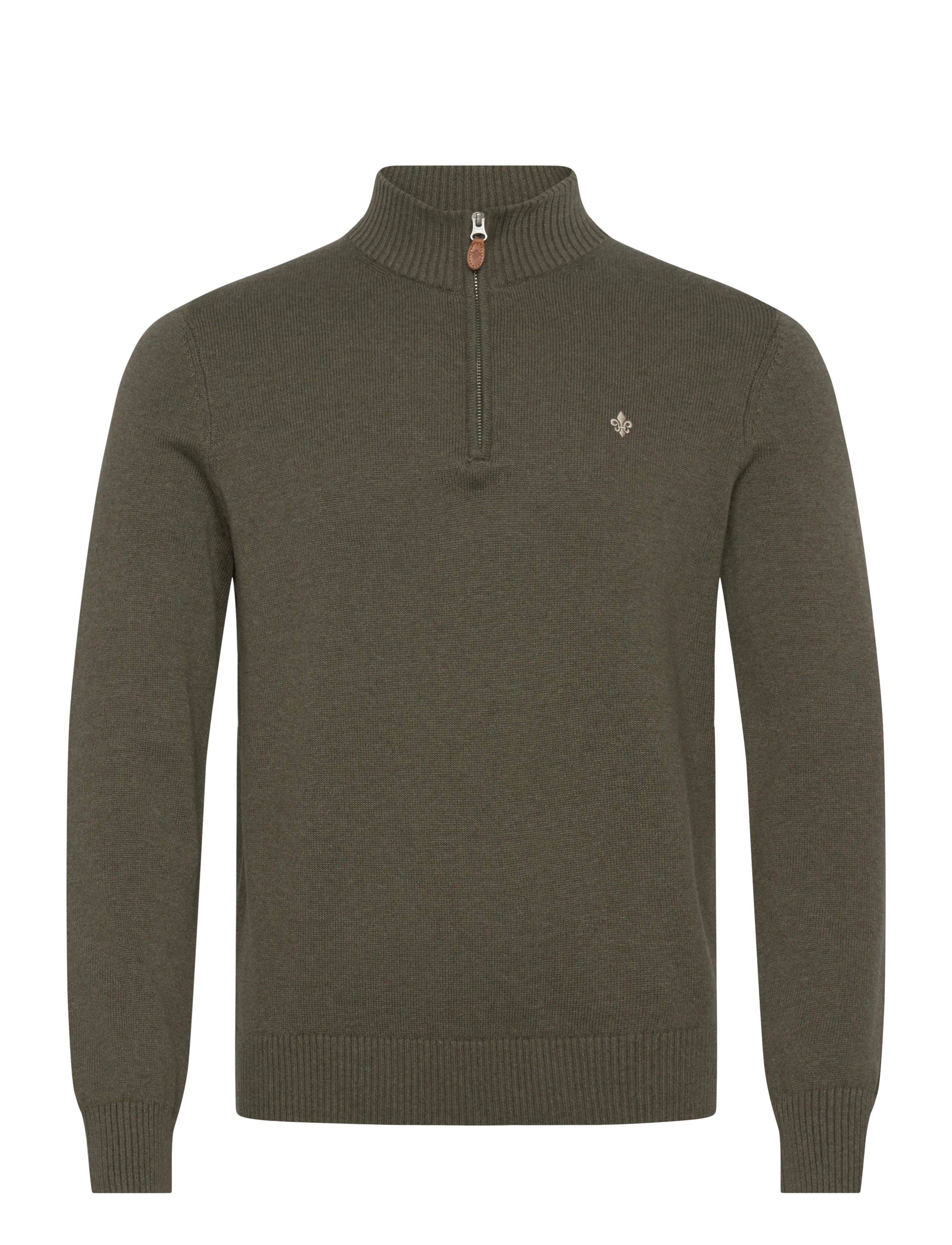 Morris Darmon Half Zip - Tänavastiil - OLIVE / khaki/green